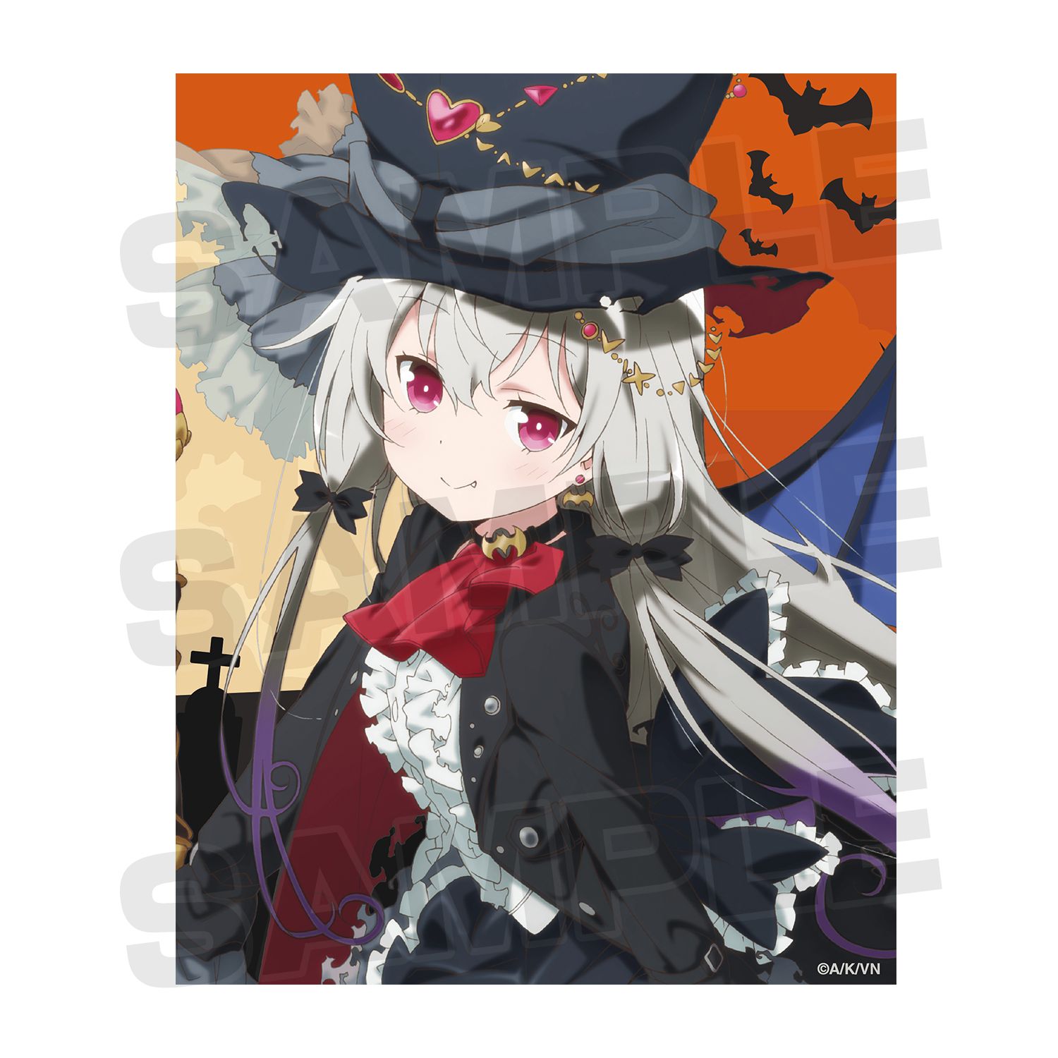 となりの吸血鬼さん 描き下ろしイラスト ソフィー・トワイライト ハロウィンver. キャンバスボード 画像 3 | AniSmile