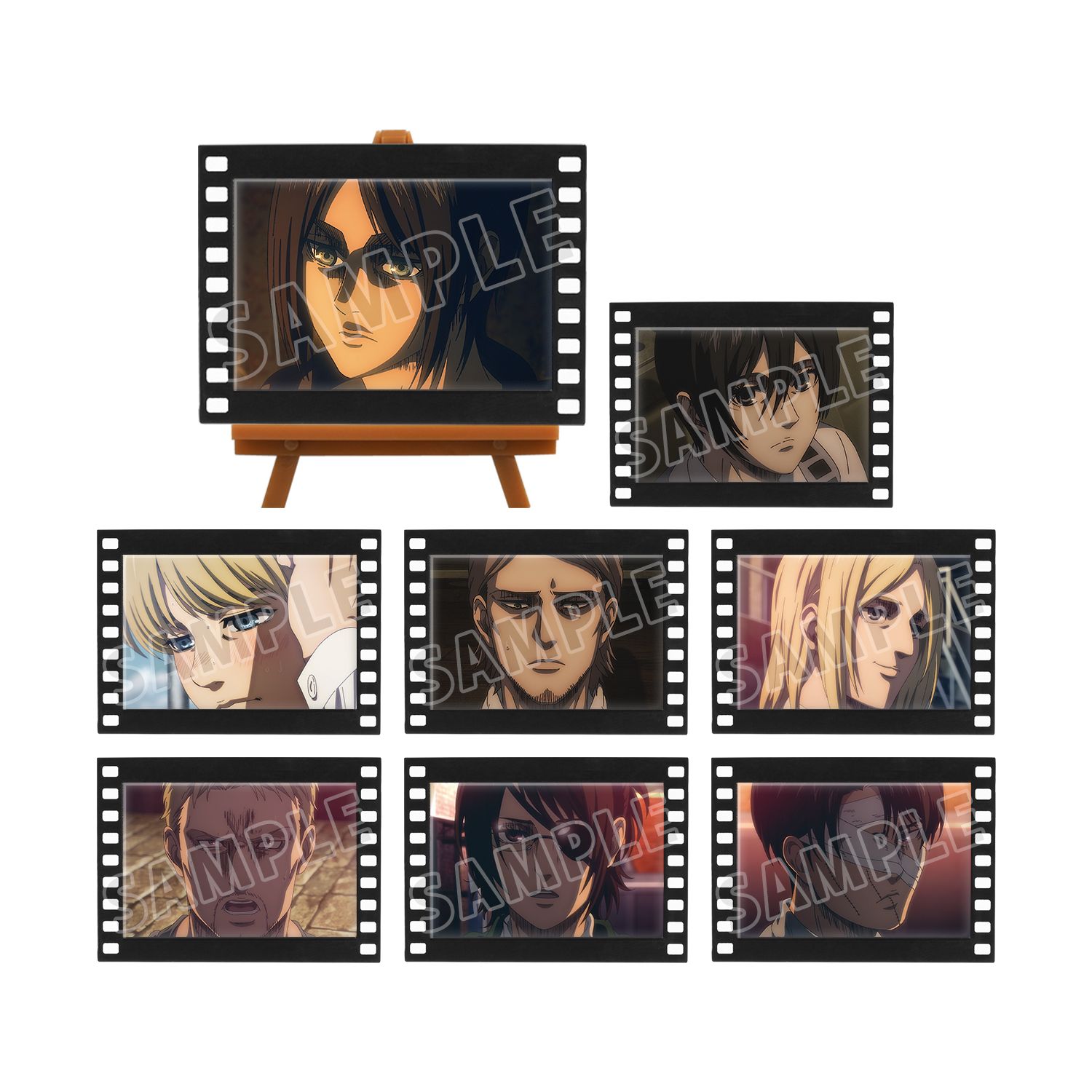 TVアニメ『進撃の巨人』 トレーディング場面写フィルム風ミニアートフレーム(単位/単品) 画像 3 | AniSmile