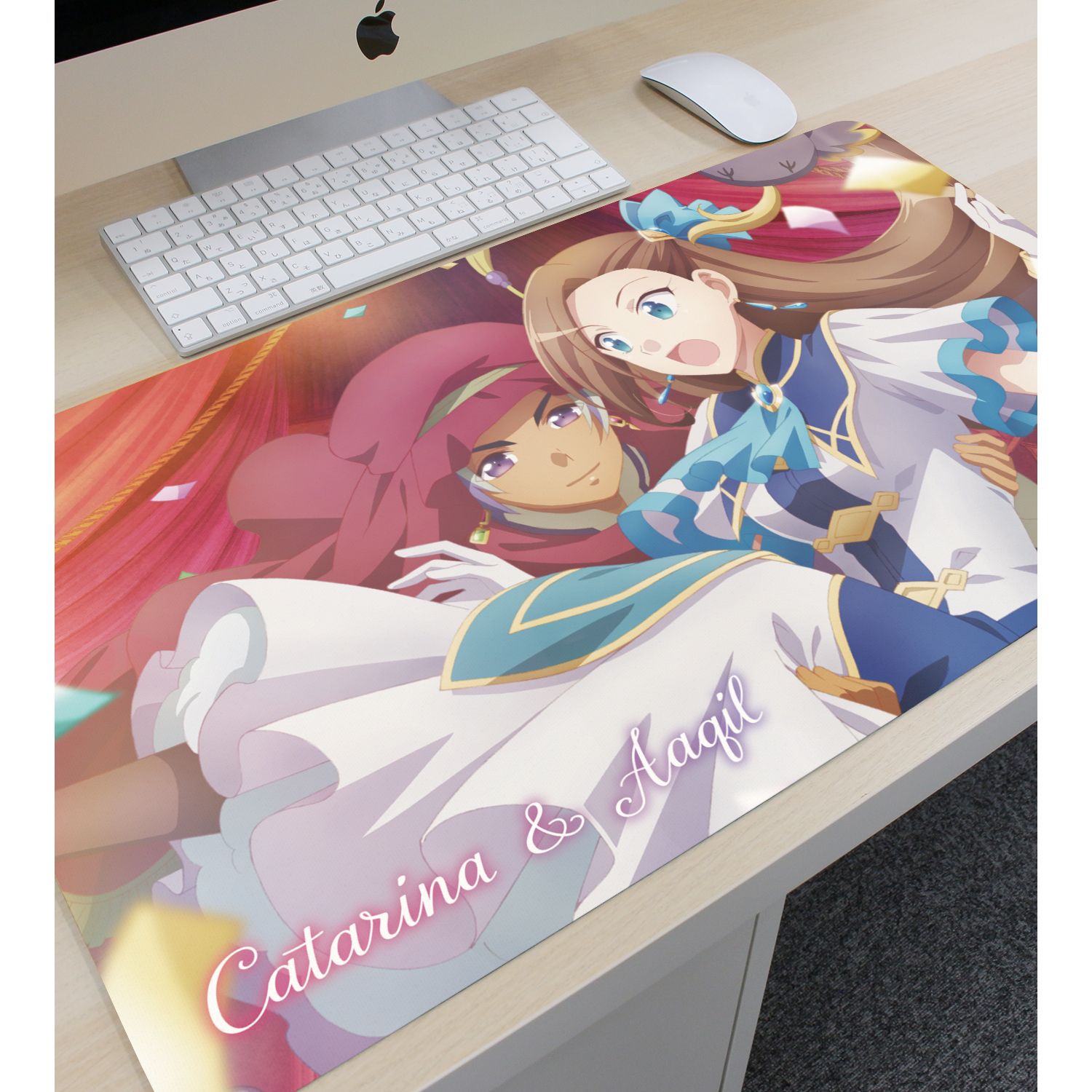 劇場版『乙女ゲームの破滅フラグしかない悪役令嬢に転生してしまった…』 メインビジュアル マルチデスクマット 画像 3 | AniSmile