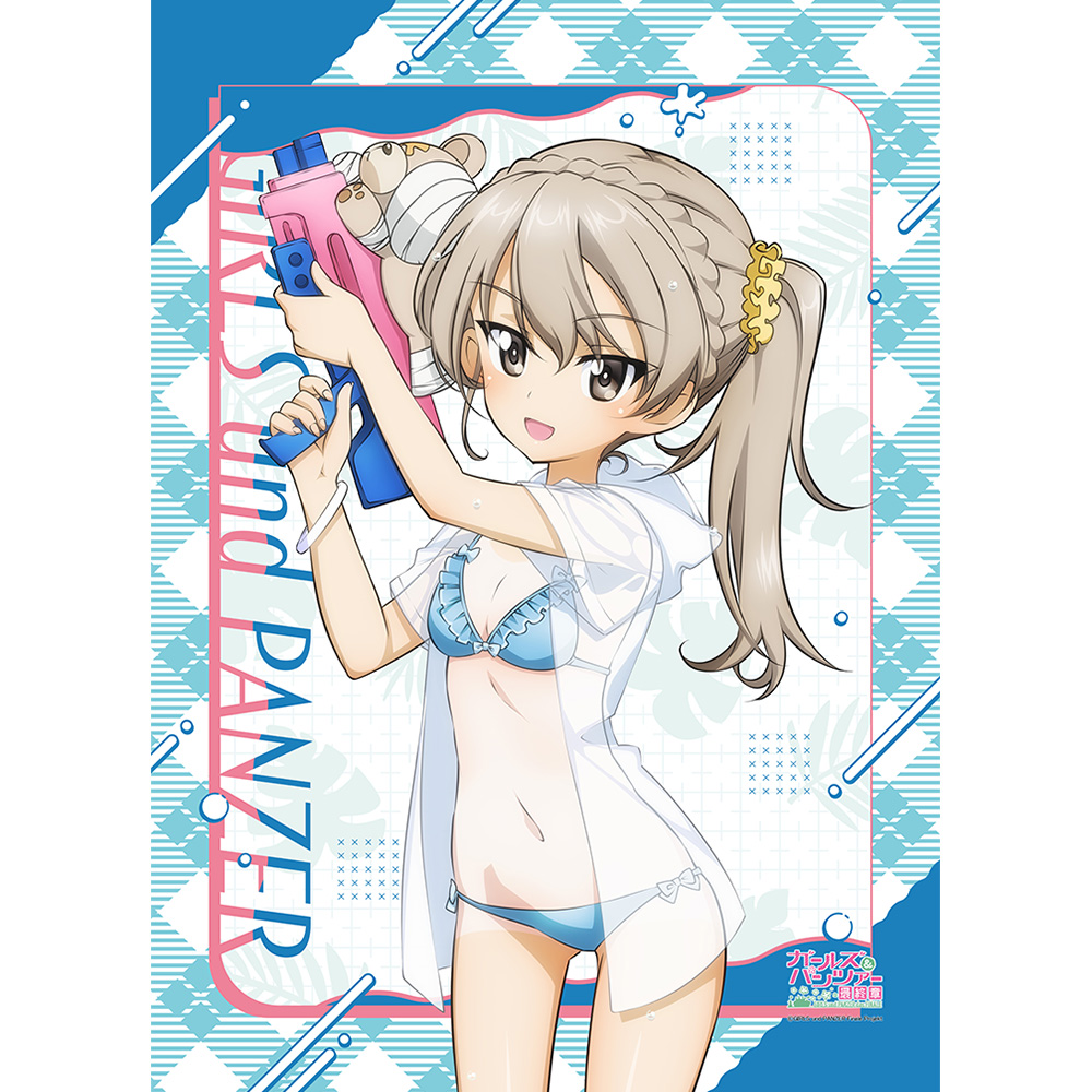[ガールズ&パンツァー 最終章]描き下ろしB2タペストリー(島田愛里寿/水鉄砲 日焼けVer.) - AniSmile