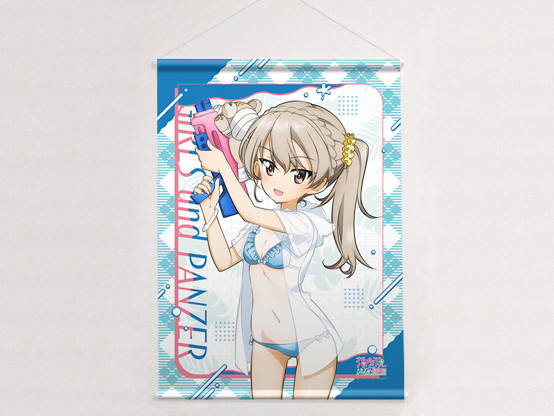 [ガールズ&パンツァー 最終章]描き下ろしB2タペストリー(島田愛里寿/水鉄砲 日焼けVer.) 图片 2 | AniSmile