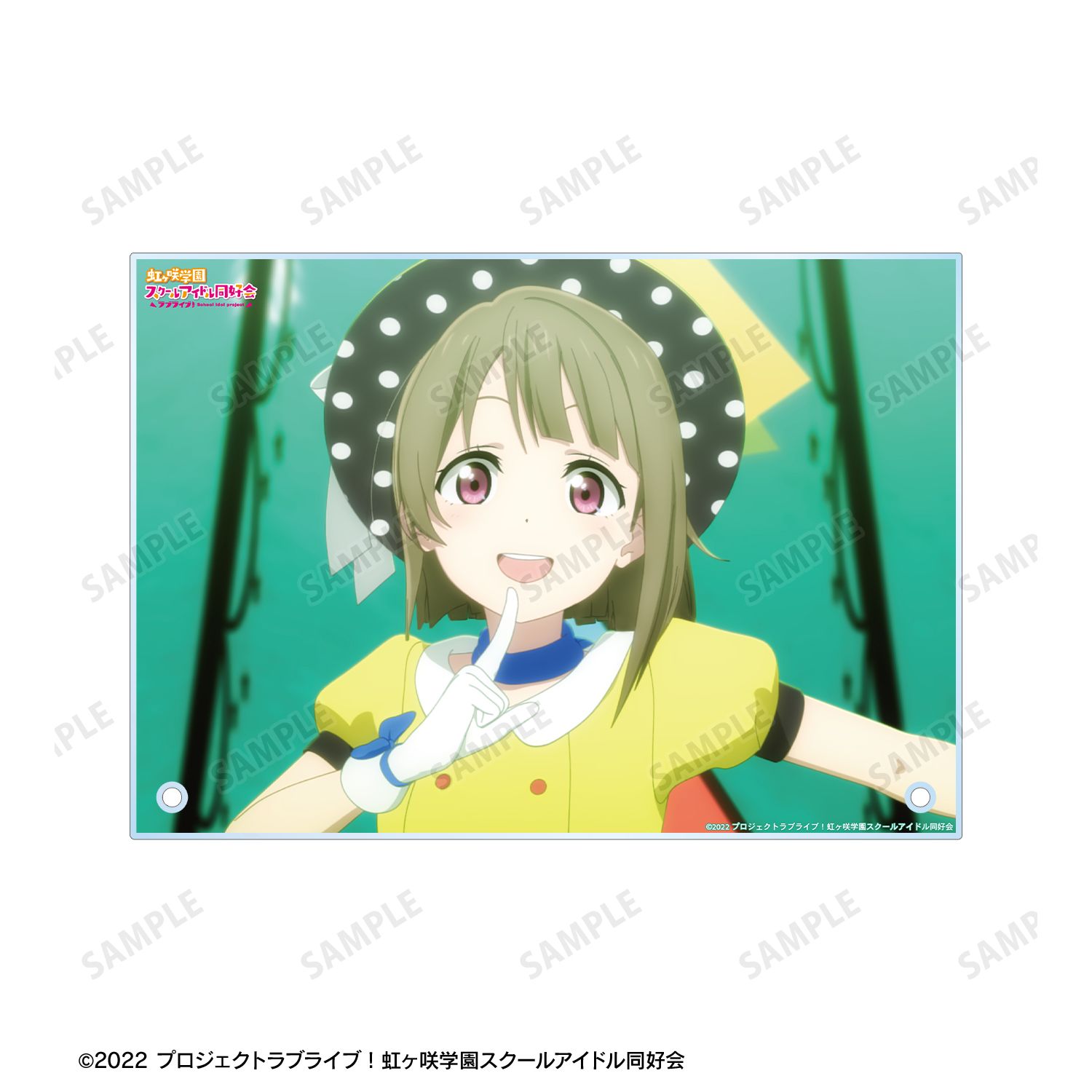 ラブライブ!虹ヶ咲学園スクールアイドル同好会 Poppin' Up! 場面写A5アクリルパネル - 公式商品画像 | AniSmile