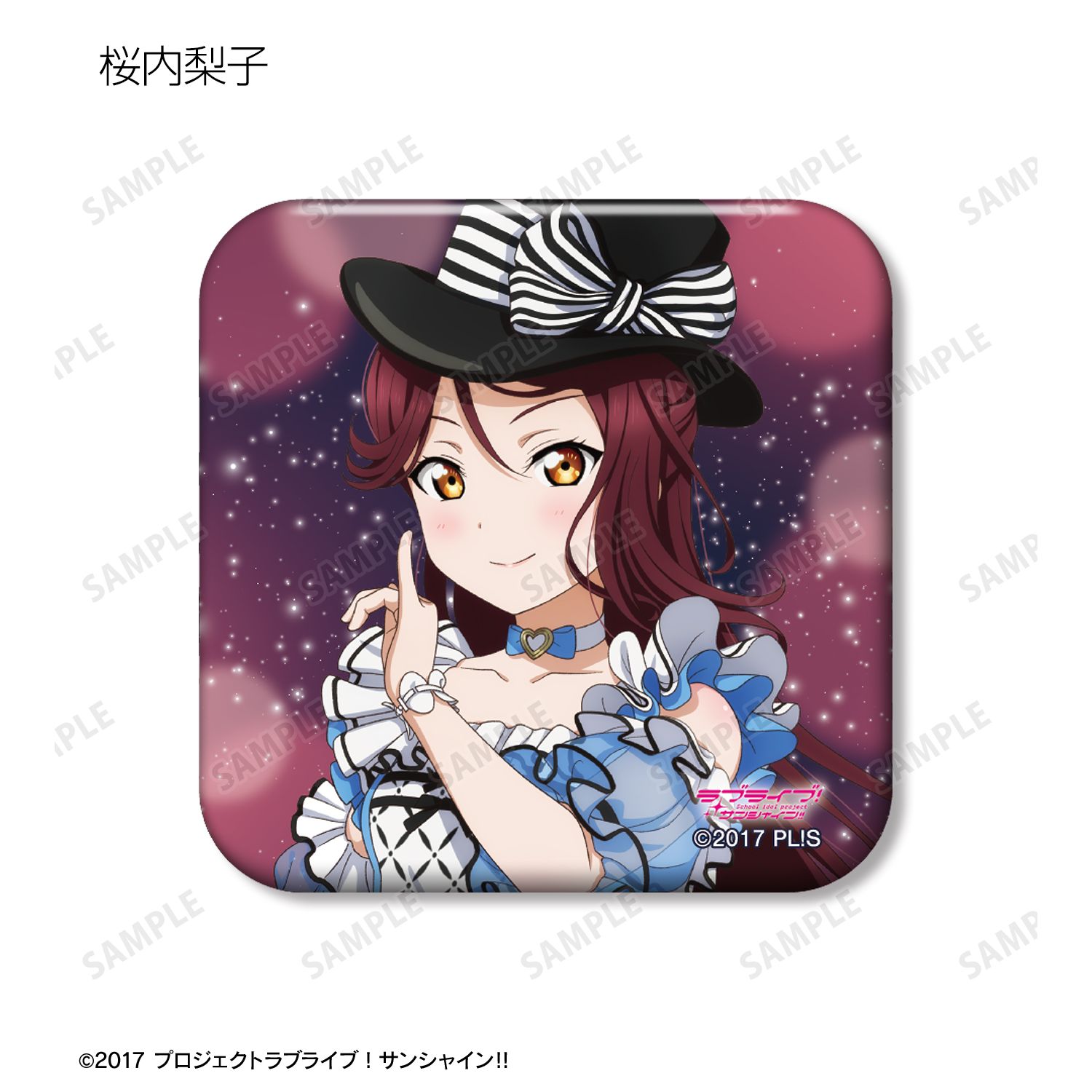 ラブライブ!サンシャイン!! 描き下ろし 3rdソロコンサートver. トレーディングスクエア缶バッジ(単位/単品) 画像 4 | AniSmile