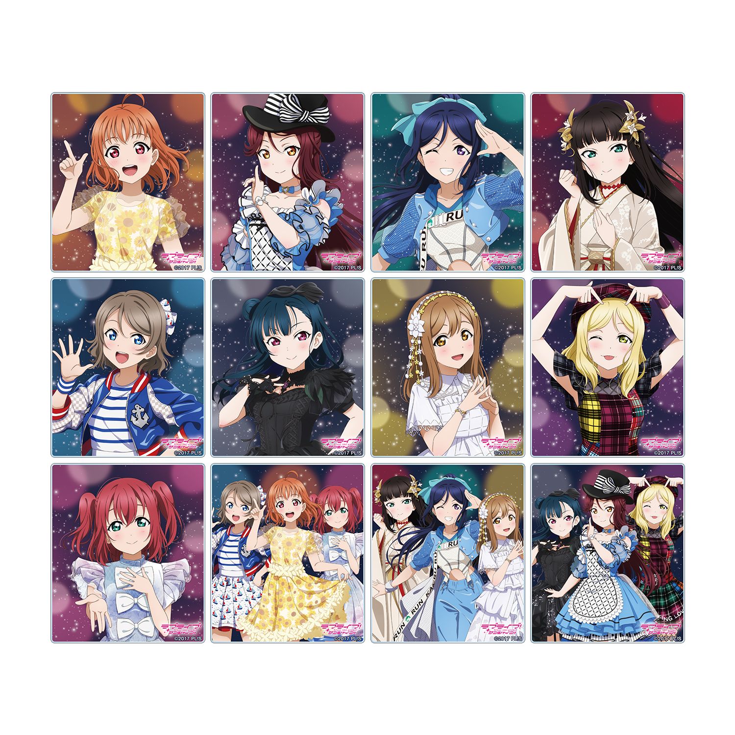 ラブライブ!サンシャイン!! 描き下ろし 3rdソロコンサートver. トレーディングアクリルカード(単位/単品) - 公式商品画像 | AniSmile