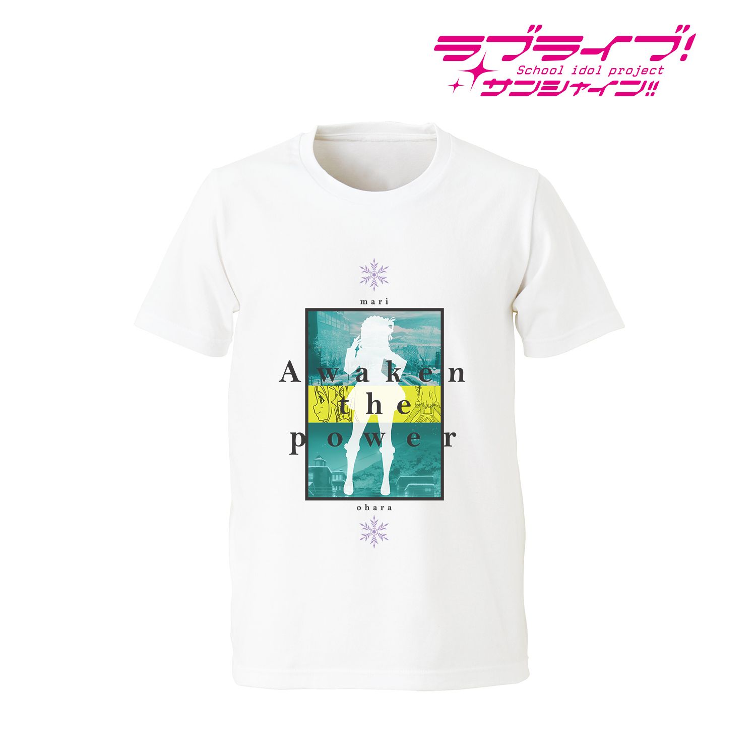 ラブライブ!サンシャイン!! 小原鞠莉 Awaken the power Tシャツメンズ(サイズ/XL) 画像 2 | AniSmile