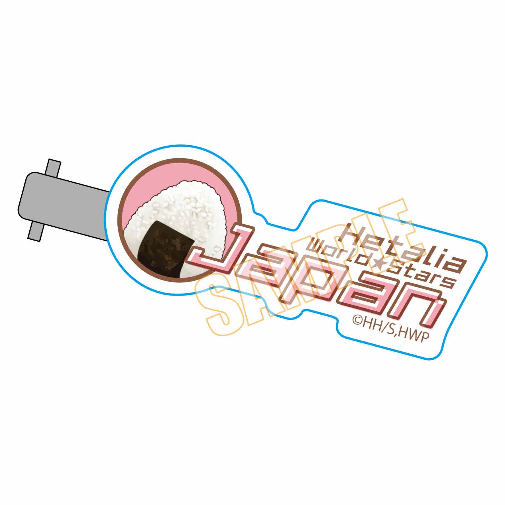 ヘアクリップ ヘタリア World★Stars/日本(おにぎり) - 公式商品画像 | AniSmile