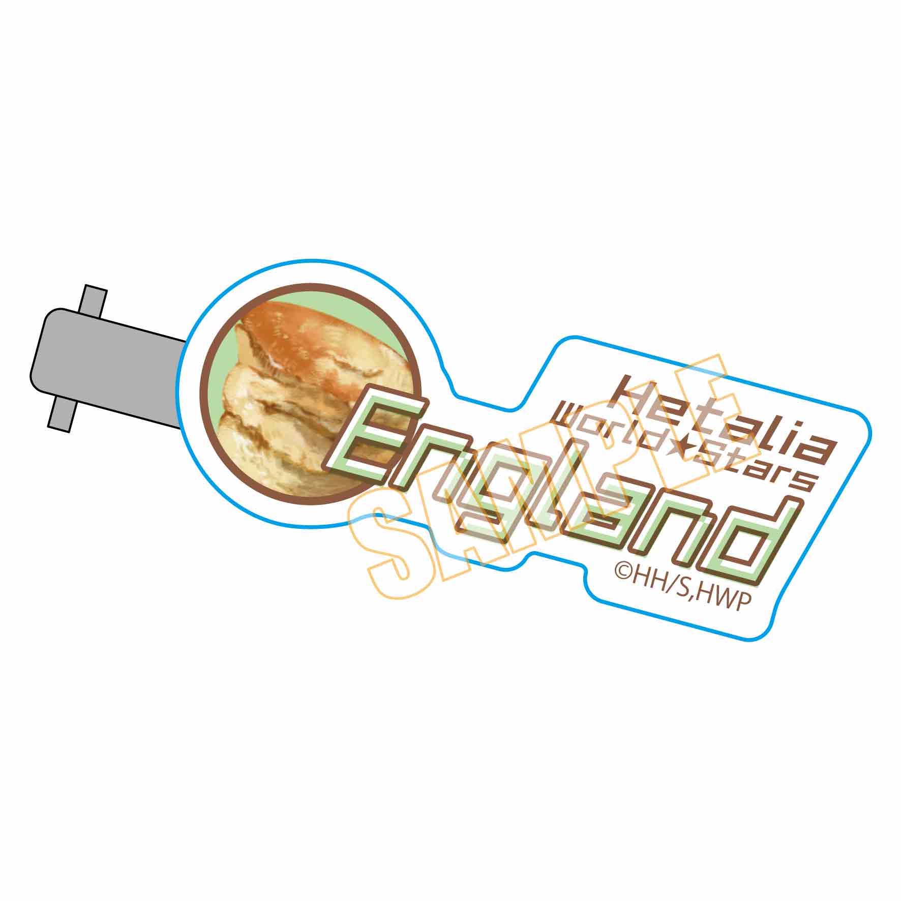 ヘアクリップ ヘタリア World★Stars/イギリス(スコーン) - 公式商品画像 | AniSmile
