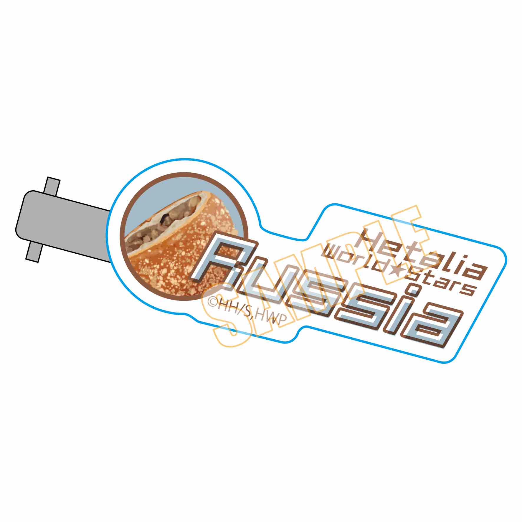 ヘアクリップ ヘタリア World★Stars/ロシア(ピロシキ) - 公式商品画像 | AniSmile