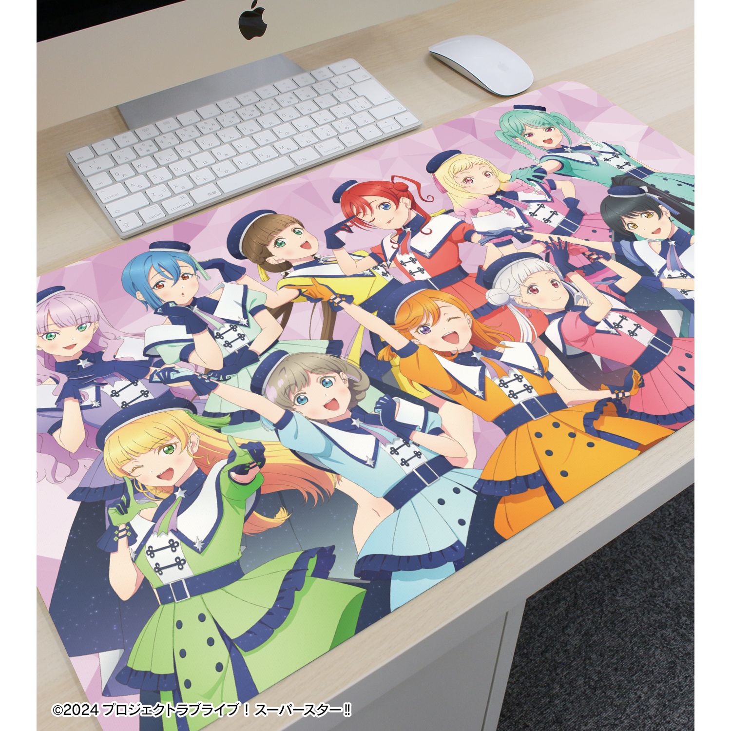 ラブライブ! 描き下ろし 集合 スーパースター!!ver. マルチデスクマット - 公式商品画像 | AniSmile