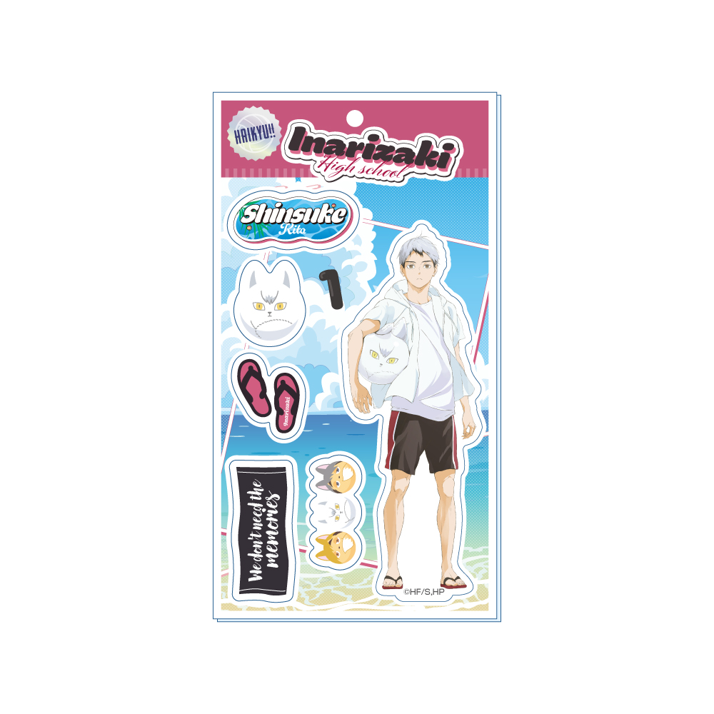 ハイキュー!! アクリルステッカー ビーチボールVer. 北 信介 画像 2 | AniSmile