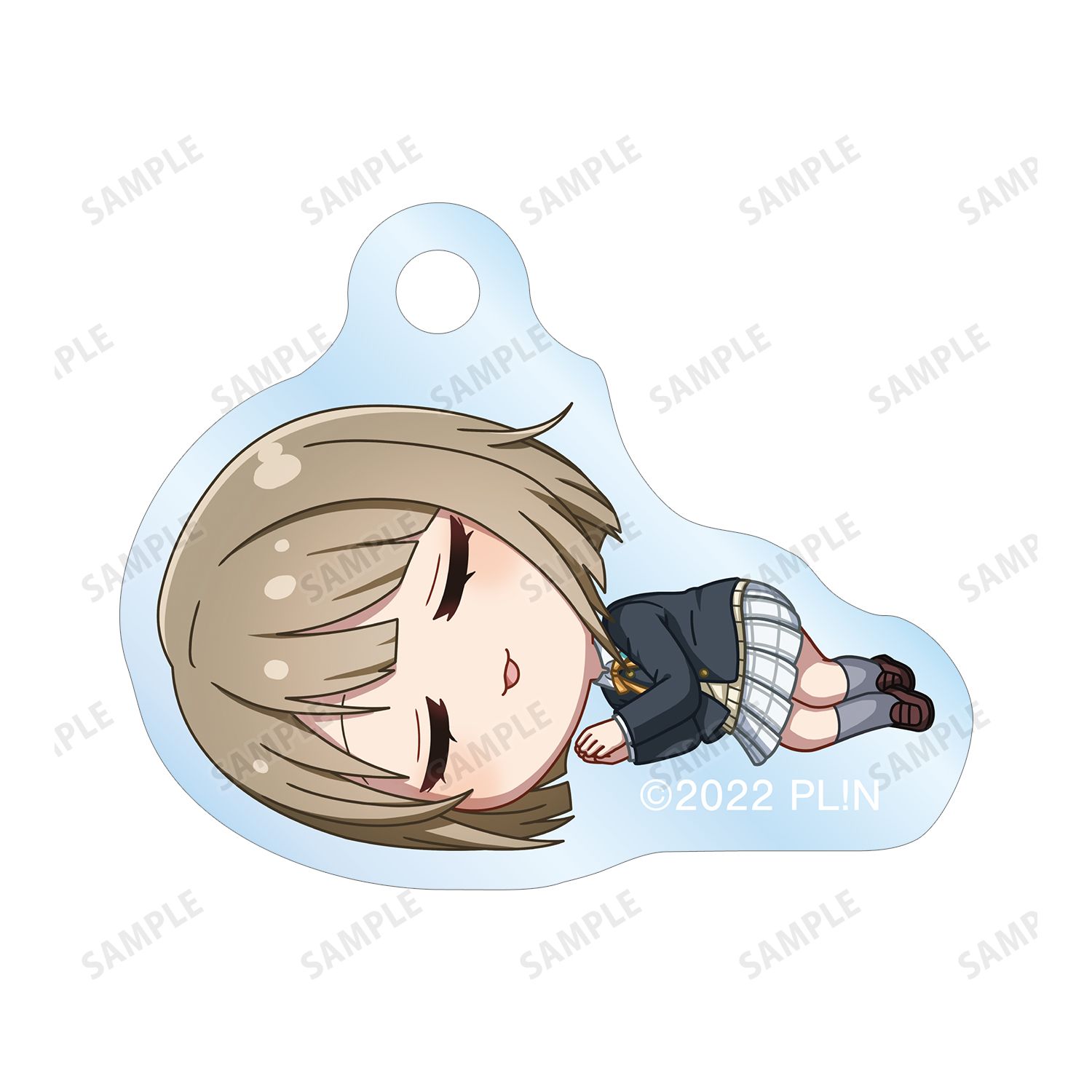 ラブライブ!虹ヶ咲学園スクールアイドル同好会 中須 かすみ ちびころ 2連ワイヤーアクリルキーホルダー 画像 2 | AniSmile