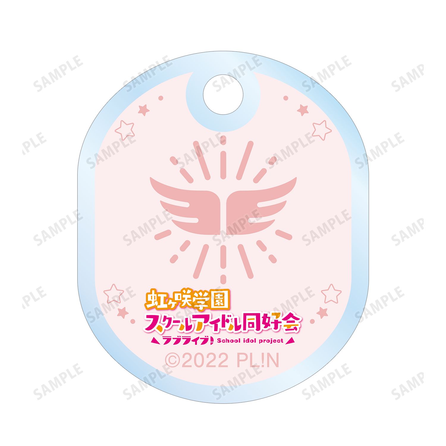 ラブライブ!虹ヶ咲学園スクールアイドル同好会 鐘 嵐珠 ちびころ 2連ワイヤーアクリルキーホルダー 画像 3 | AniSmile