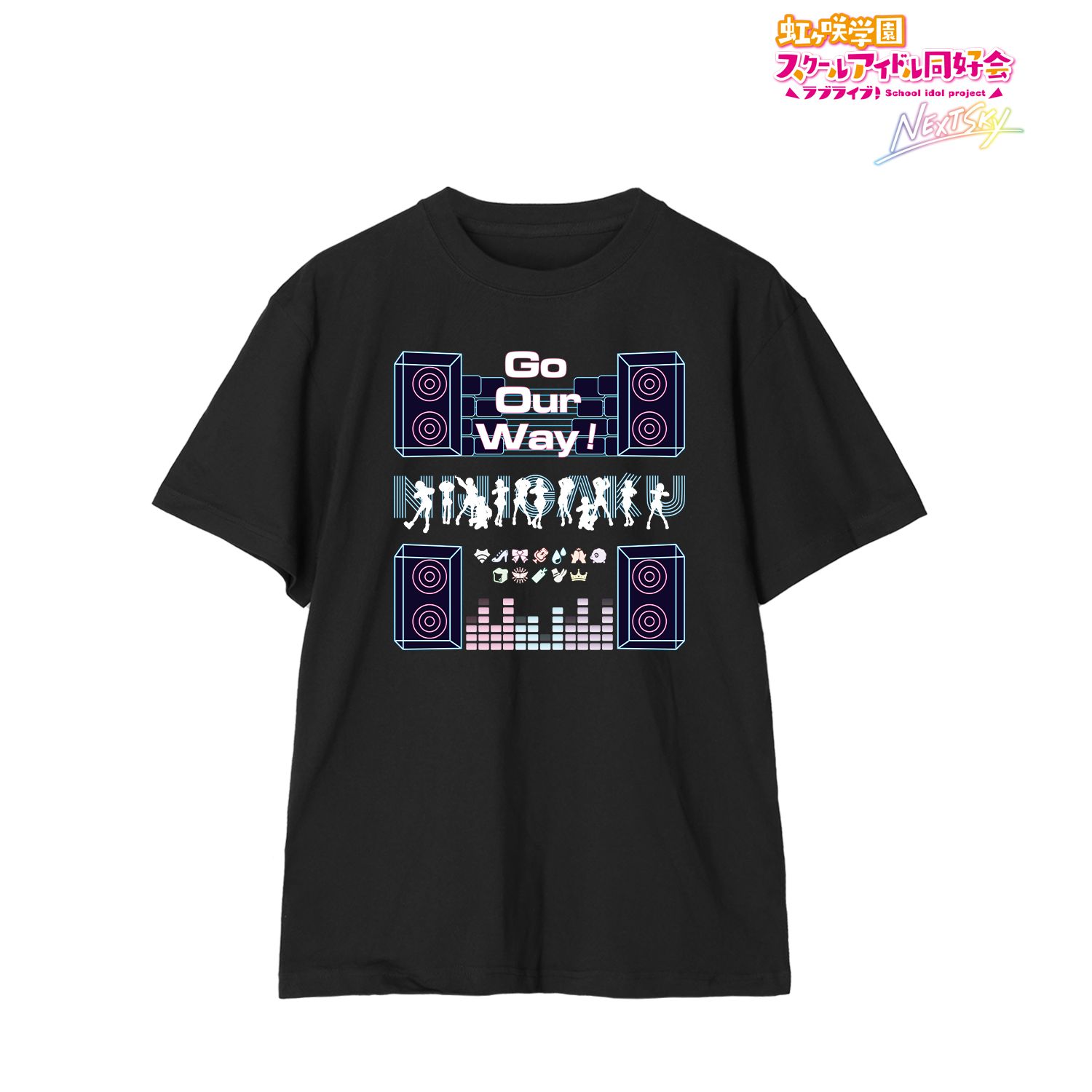 ラブライブ!虹ヶ咲学園スクールアイドル同好会 NEXT SKY Go Our Way! Tシャツレディース(サイズ/XXL) 画像 2 | AniSmile