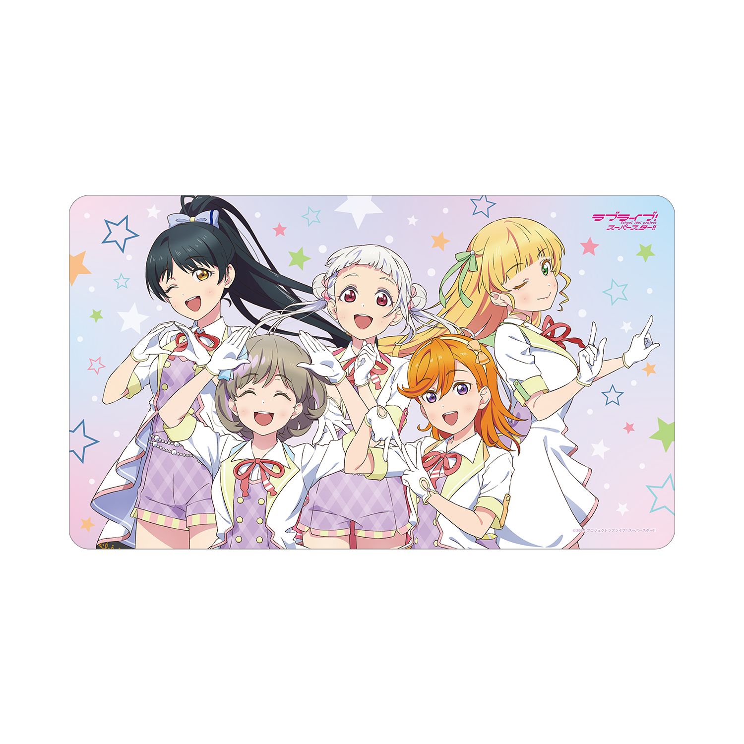 ラブライブ!スーパースター!! 描き下ろし 1期生 MIRACLE NEW STORYver. マルチデスクマット - 公式商品画像 | AniSmile