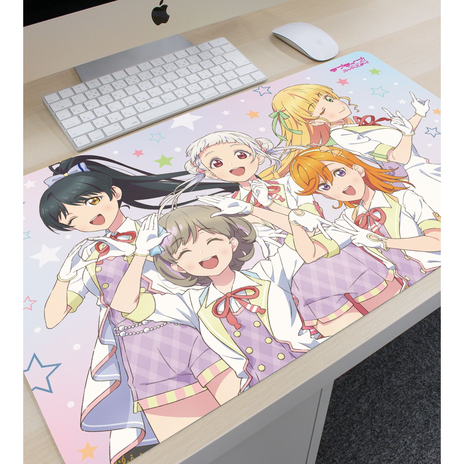 ラブライブ!スーパースター!! 描き下ろし 1期生 MIRACLE NEW STORYver. マルチデスクマット 画像 3 | AniSmile