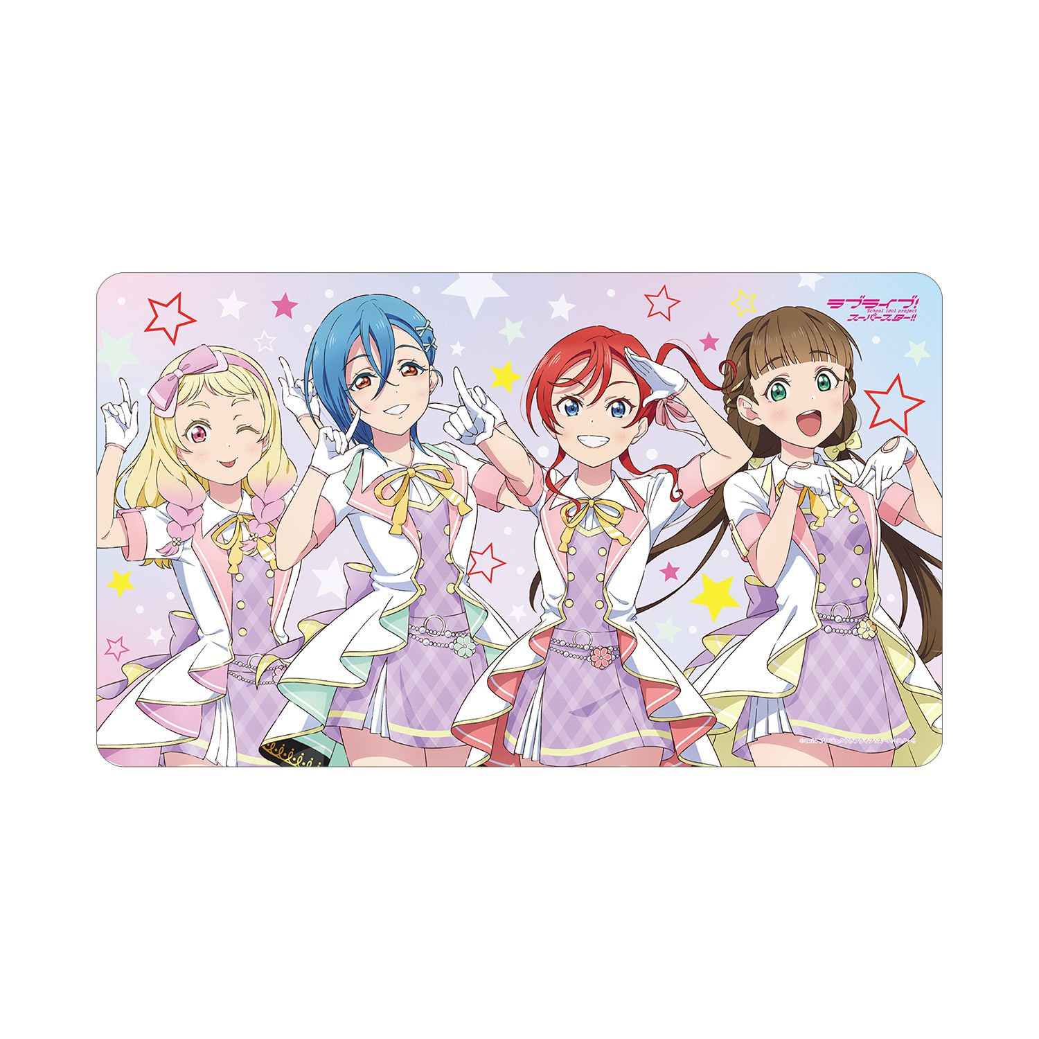 ラブライブ!スーパースター!! 描き下ろし 2期生 MIRACLE NEW STORYver. マルチデスクマット - 公式商品画像 | AniSmile