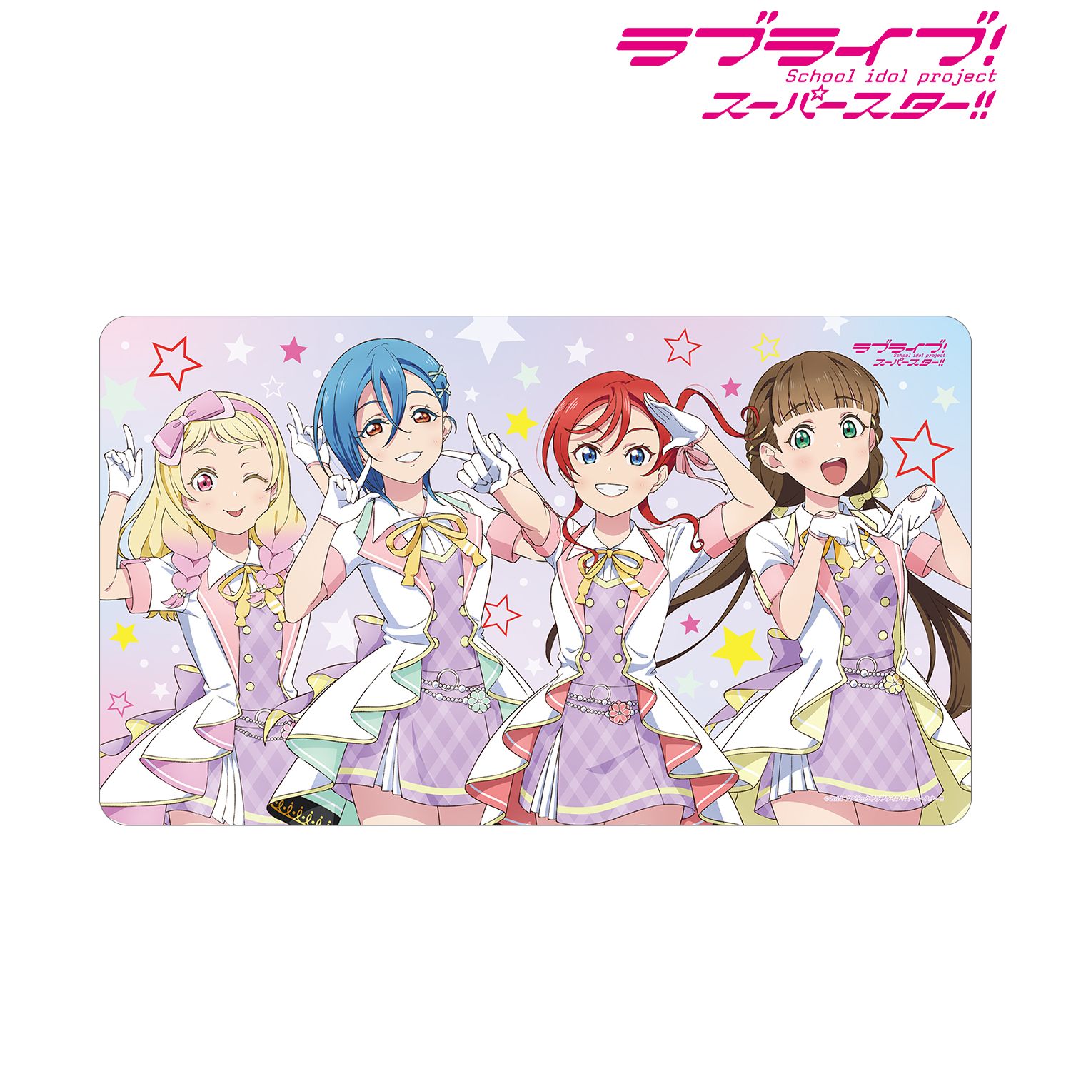 ラブライブ!スーパースター!! 描き下ろし 2期生 MIRACLE NEW STORYver. マルチデスクマット 画像 2 | AniSmile