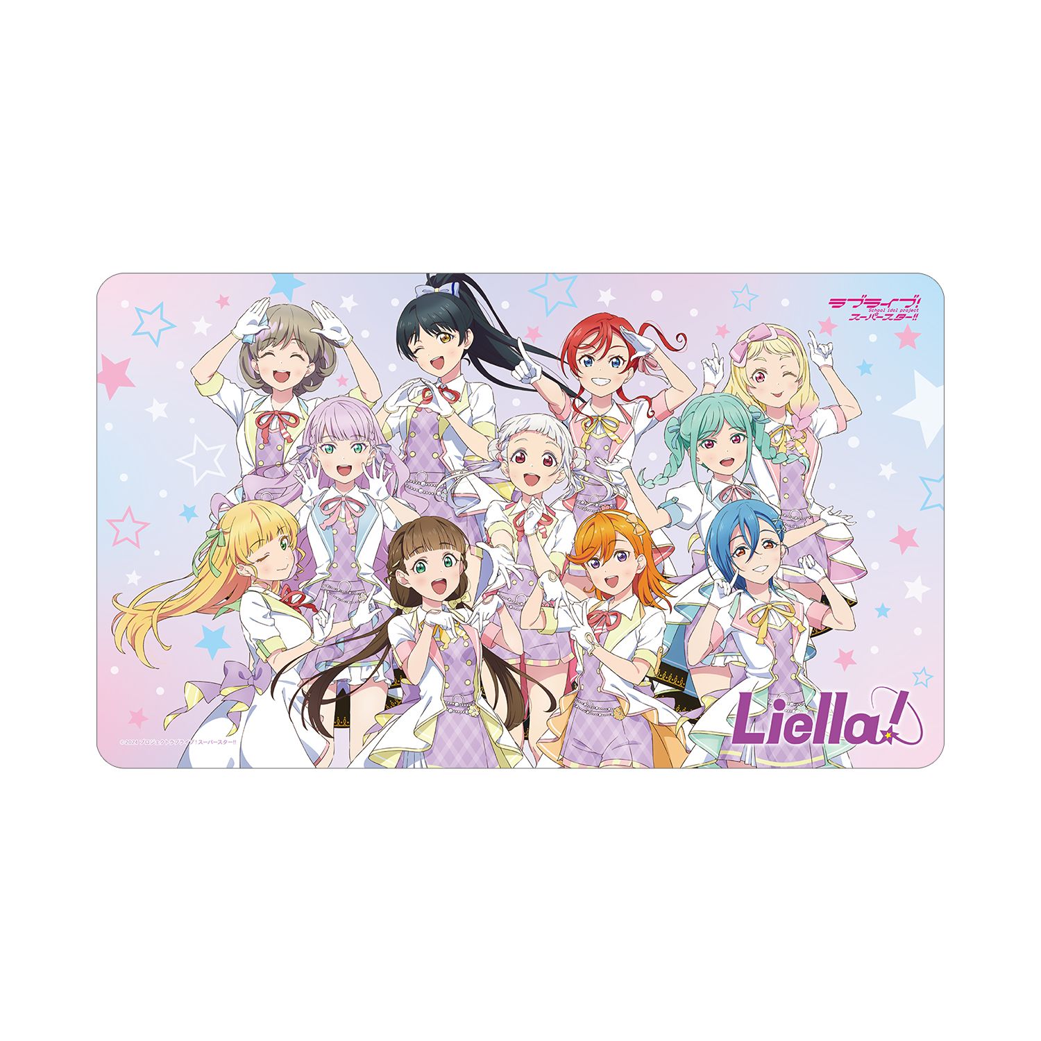 ラブライブ!スーパースター!! 描き下ろし 集合 MIRACLE NEW STORYver. マルチデスクマット - 公式商品画像 | AniSmile