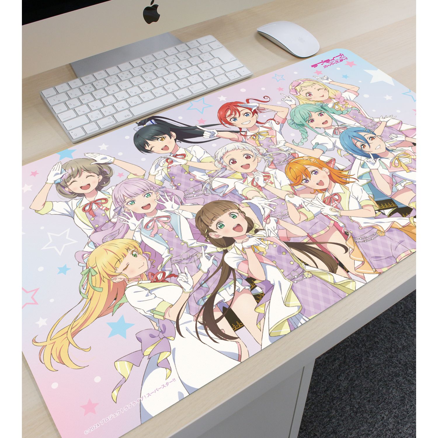 ラブライブ!スーパースター!! 描き下ろし 集合 MIRACLE NEW STORYver. マルチデスクマット 画像 3 | AniSmile