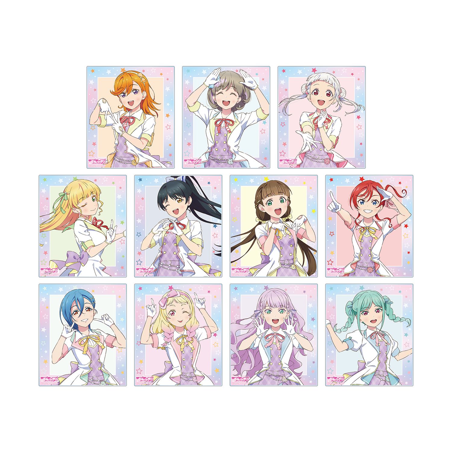 ラブライブ!スーパースター!! 描き下ろし MIRACLE NEW STORYver. トレーディングアクリルカード(単位/単品) 画像 2 | AniSmile