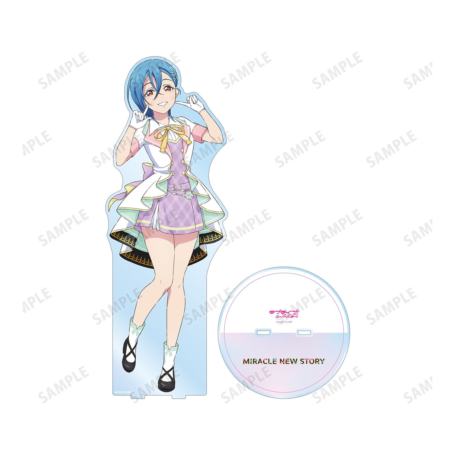 ラブライブ!スーパースター!! 描き下ろし 若菜四季 MIRACLE NEW STORYver. 特大アクリルスタンド 画像 3 | AniSmile
