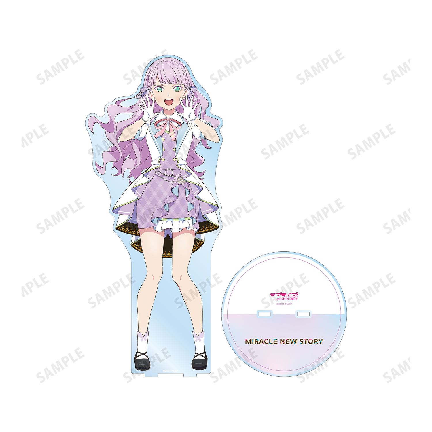 ラブライブ!スーパースター!! 描き下ろし ウィーン・マルガレーテ MIRACLE NEW STORYver. 特大アクリルスタンド 画像 3 | AniSmile