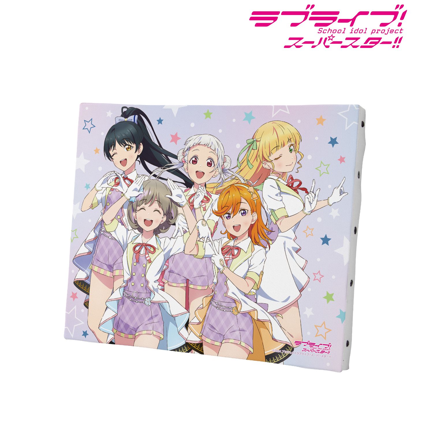 ラブライブ!スーパースター!! 描き下ろし 1期生 MIRACLE NEW STORYver. キャンバスボード 画像 2 | AniSmile