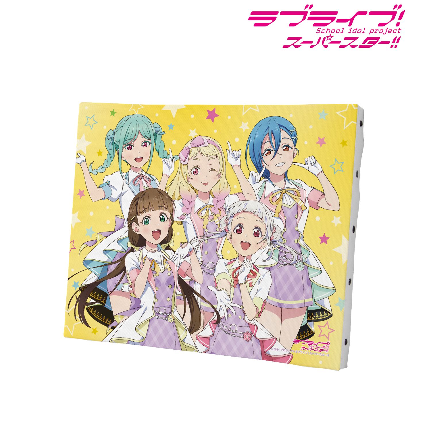 ラブライブ!スーパースター!! 描き下ろし 5yncri5e! MIRACLE NEW STORYver. キャンバスボード 画像 2 | AniSmile
