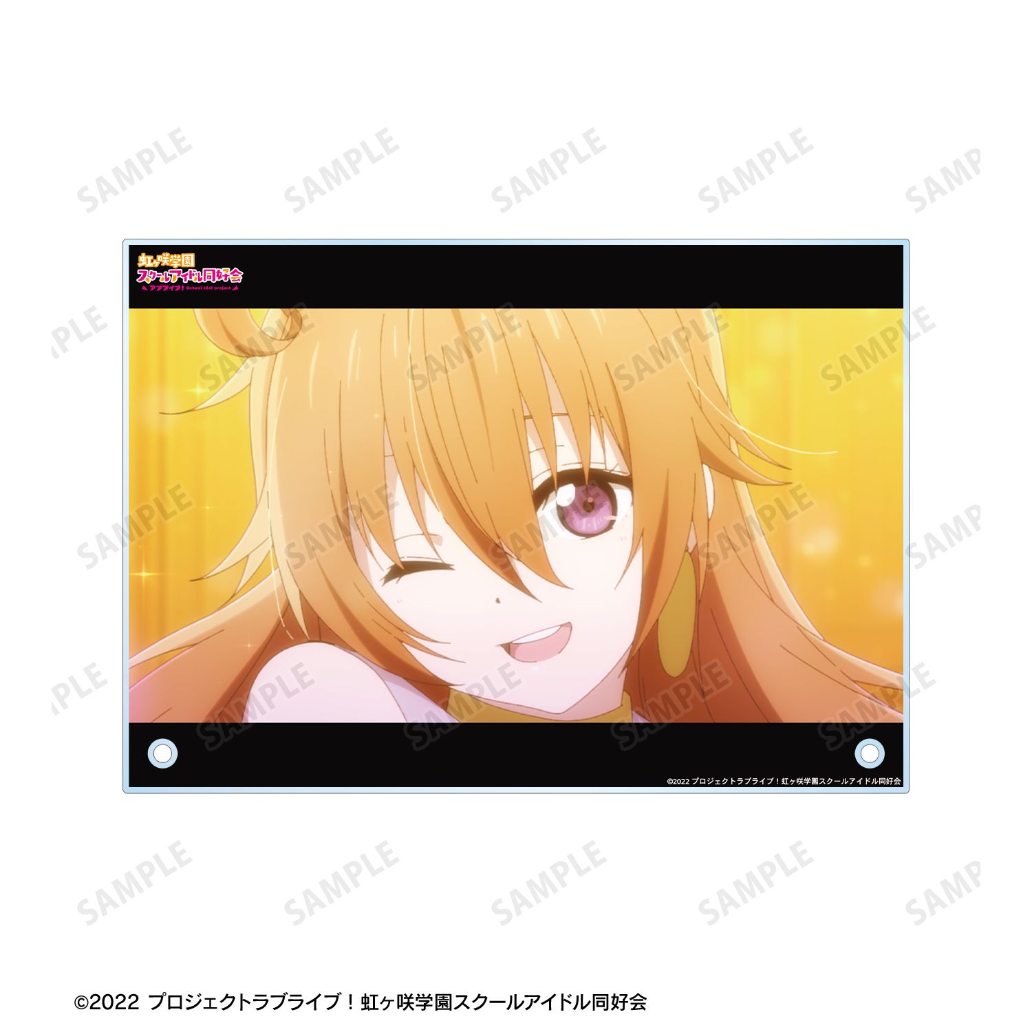 ラブライブ!虹ヶ咲学園スクールアイドル同好会 Butterfly 場面写A5アクリルパネル 画像 5 | AniSmile
