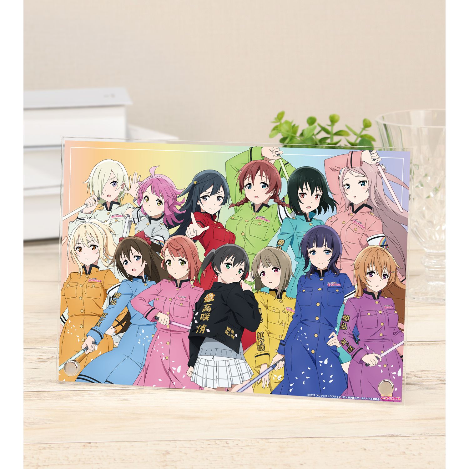 ラブライブ!虹ヶ咲学園スクールアイドル同好会 描き下ろし 集合 繚乱!ビクトリーロードver. A5アクリルパネル - 公式商品画像 | AniSmile