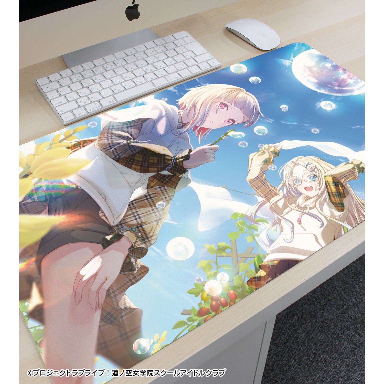 ラブライブ!蓮ノ空女学院スクールアイドルクラブ 夕霧 綴理&大沢 瑠璃乃 マルチデスクマット 画像 3 | AniSmile