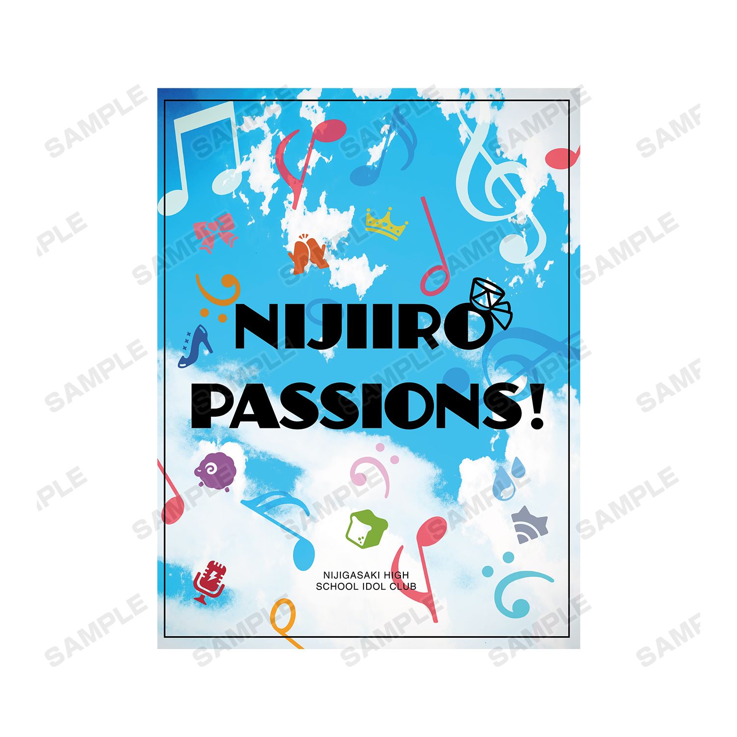 ラブライブ!虹ヶ咲学園スクールアイドル同好会 虹色Passions! ロングTシャツユニセックス(サイズ/M) 画像 3 | AniSmile