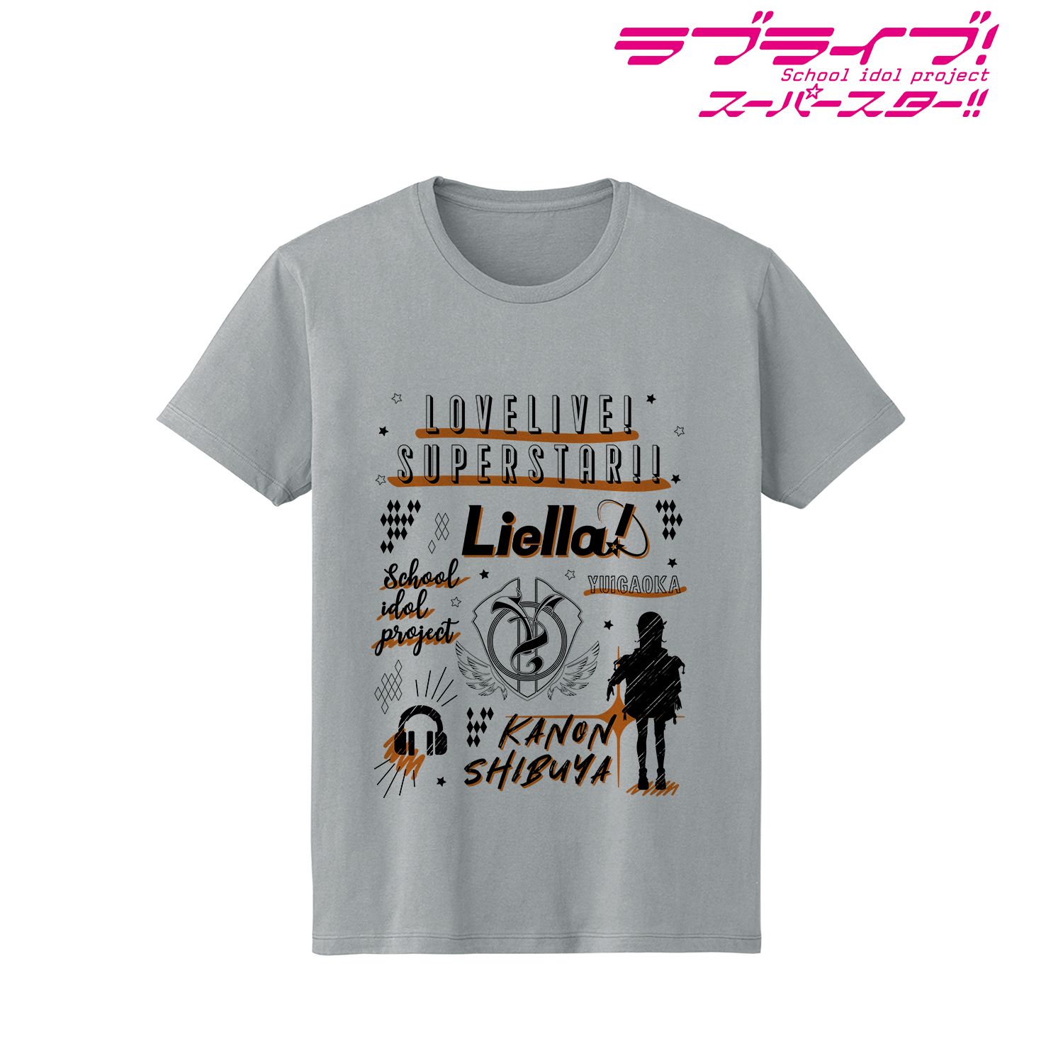 ラブライブ!スーパースター!! 澁谷かのん Ani-Sketch Tシャツメンズ(サイズ/L) 画像 2 | AniSmile