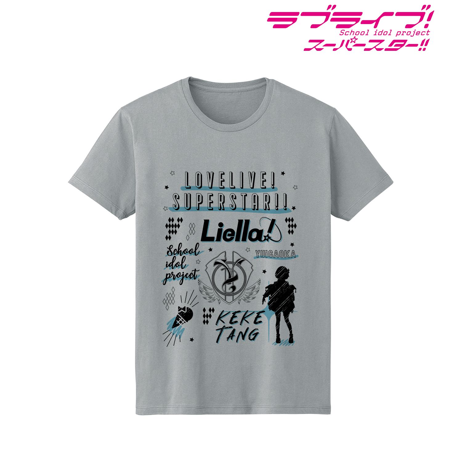 ラブライブ!スーパースター!! 唐 可可 Ani-Sketch Tシャツレディース(サイズ/M) 画像 2 | AniSmile