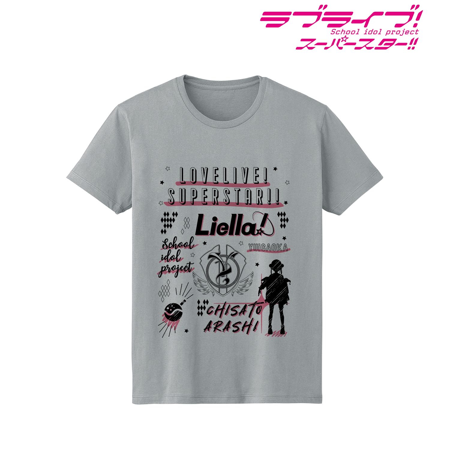 ラブライブ!スーパースター!! 嵐 千砂都 Ani-Sketch Tシャツレディース(サイズ/XL) 画像 2 | AniSmile