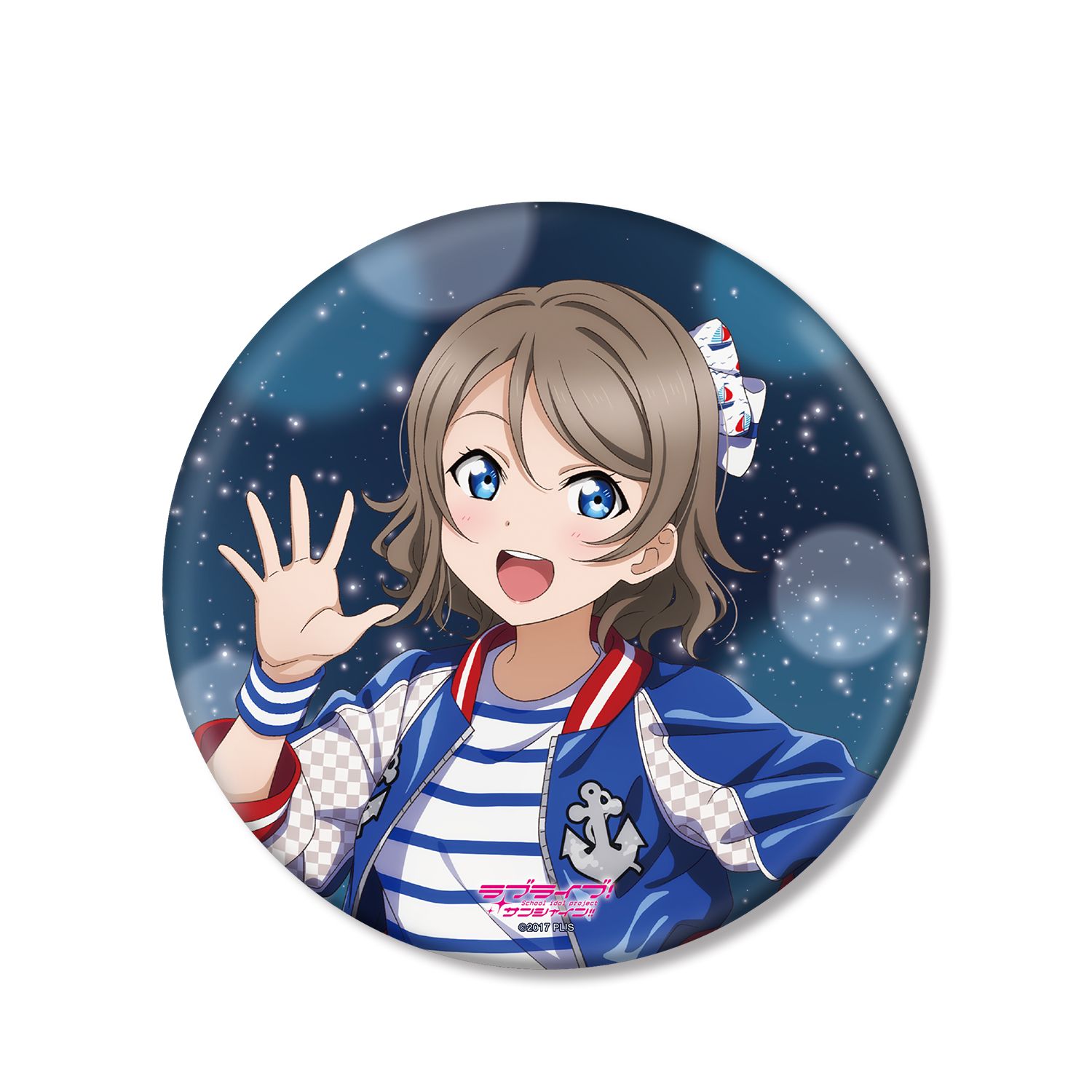 ラブライブ!サンシャイン!! 描き下ろし 渡辺 曜 3rdソロコンサートver. BIG缶バッジ - 公式商品画像 | AniSmile