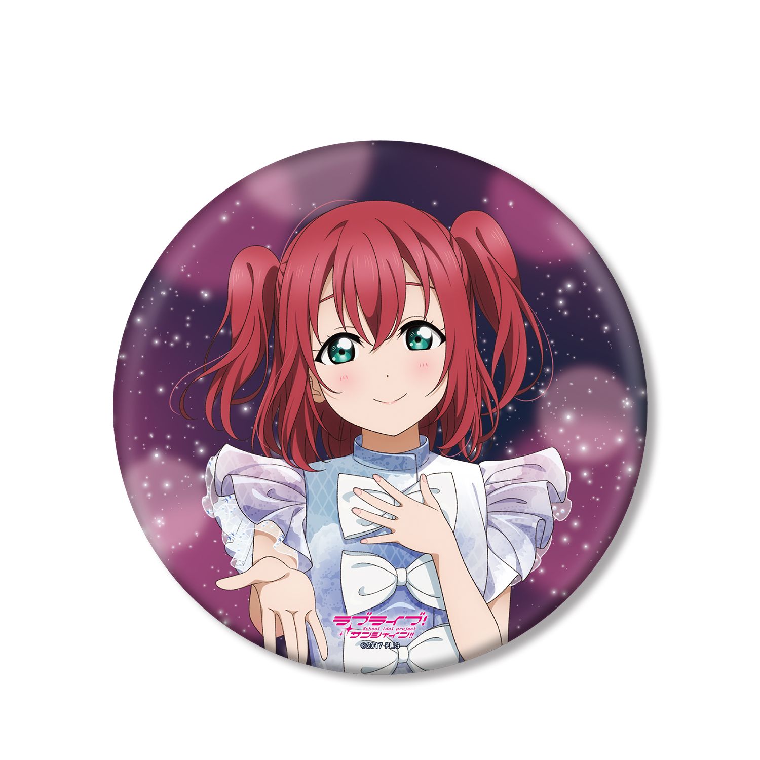 ラブライブ!サンシャイン!! 描き下ろし 黒澤ルビィ 3rdソロコンサートver. BIG缶バッジ 画像 2 | AniSmile