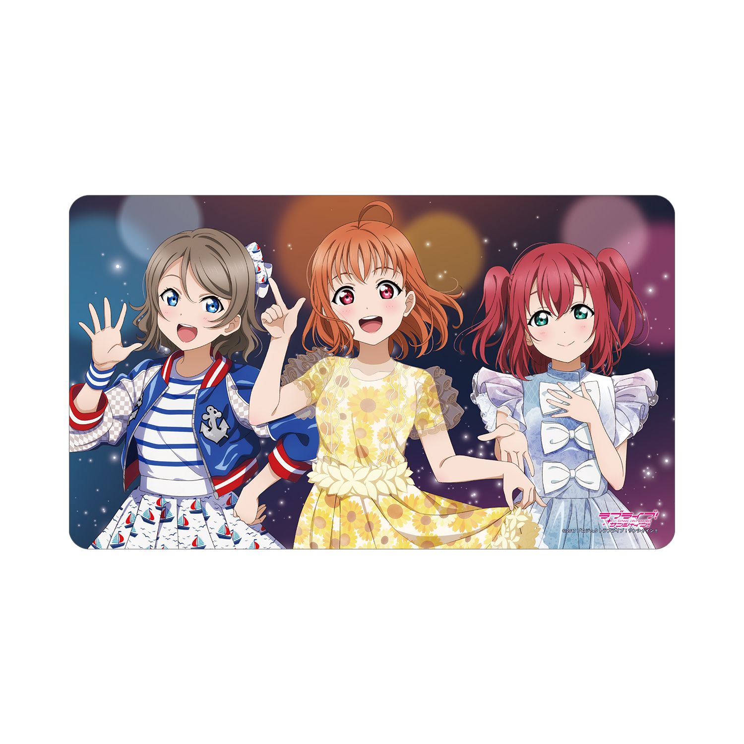 ラブライブ!サンシャイン!! 描き下ろし CYaRon! 3rdソロコンサートver. マルチデスクマット - 公式商品画像 | AniSmile