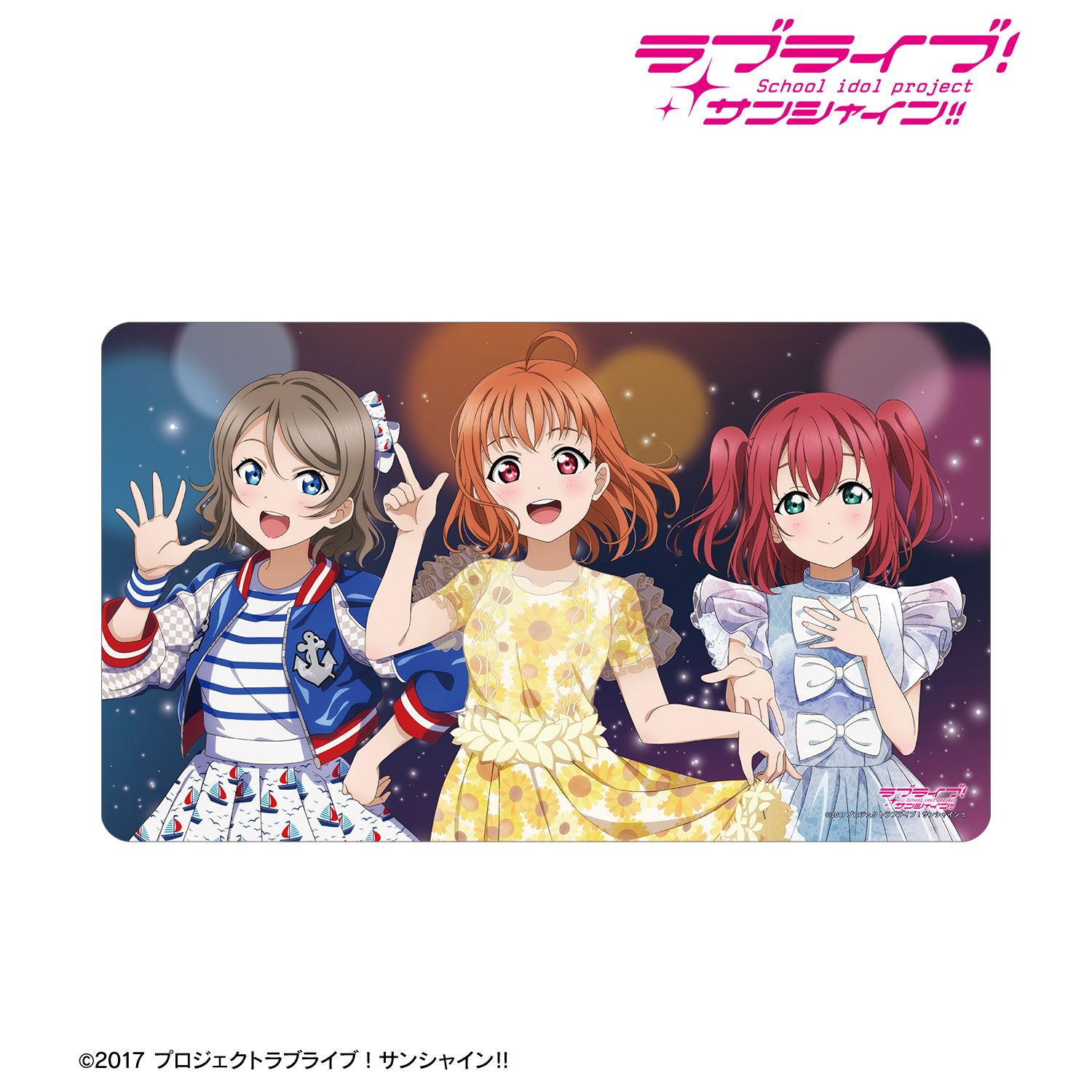 ラブライブ!サンシャイン!! 描き下ろし CYaRon! 3rdソロコンサートver. マルチデスクマット 画像 2 | AniSmile