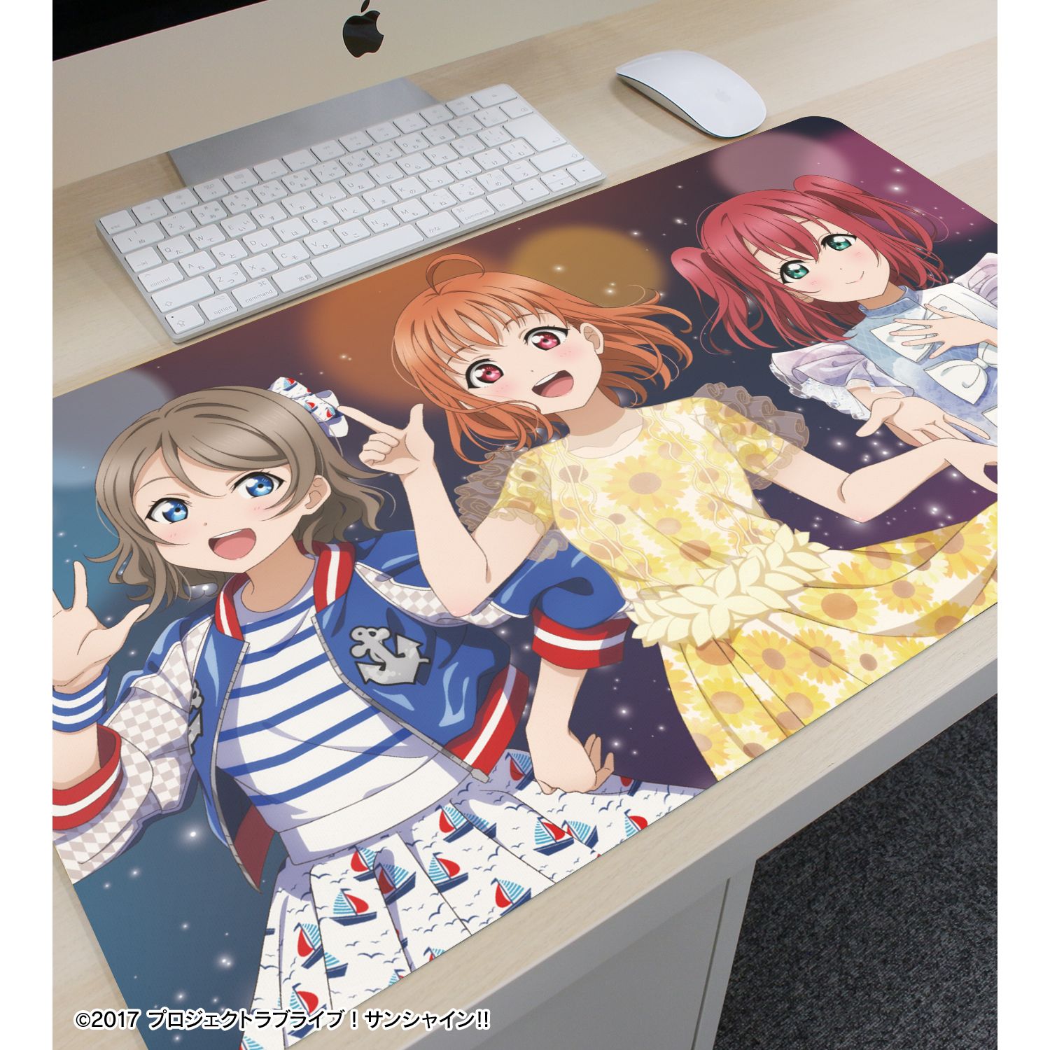ラブライブ!サンシャイン!! 描き下ろし CYaRon! 3rdソロコンサートver. マルチデスクマット 画像 3 | AniSmile