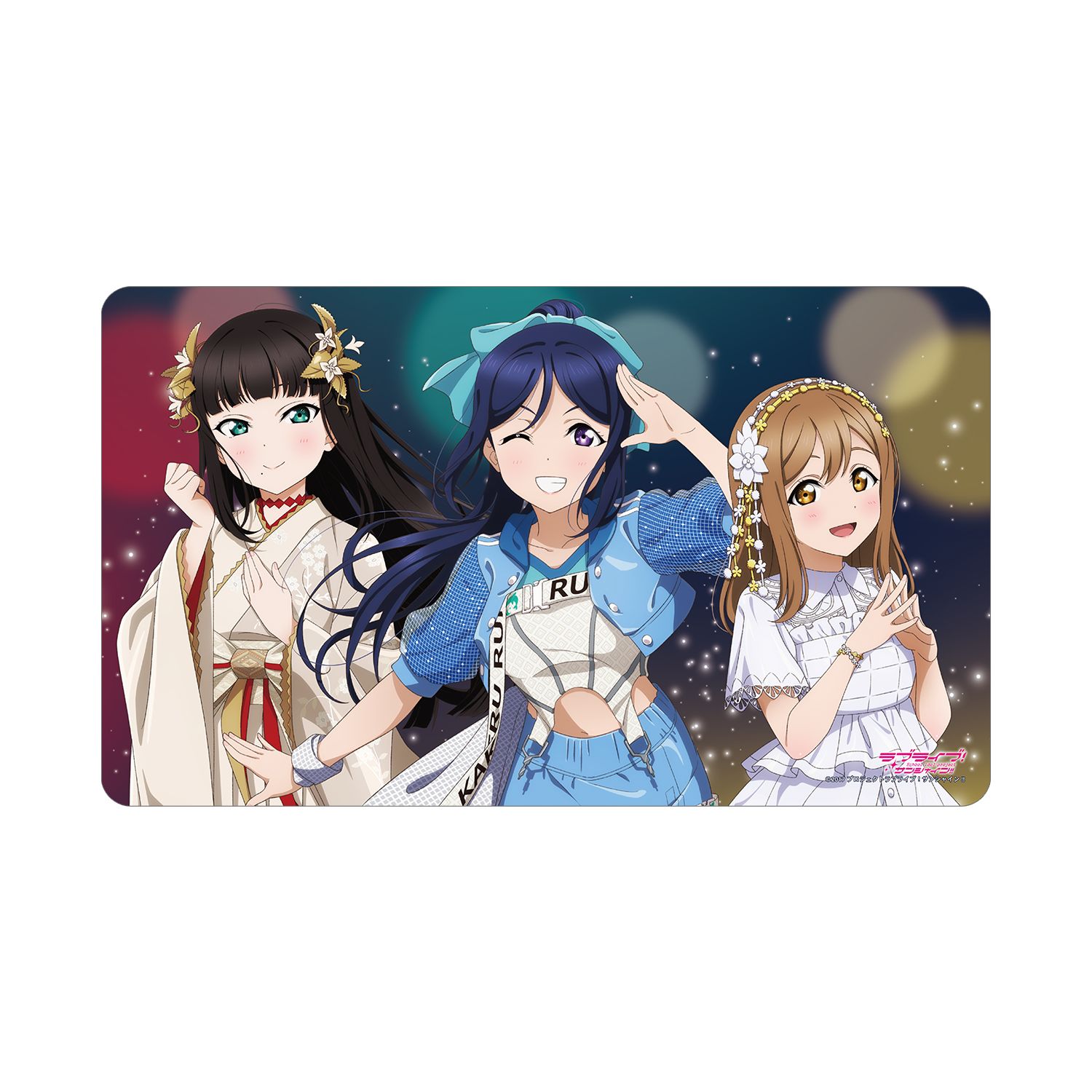 ラブライブ!サンシャイン!! 描き下ろし AZALEA 3rdソロコンサートver. マルチデスクマット - 公式商品画像 | AniSmile
