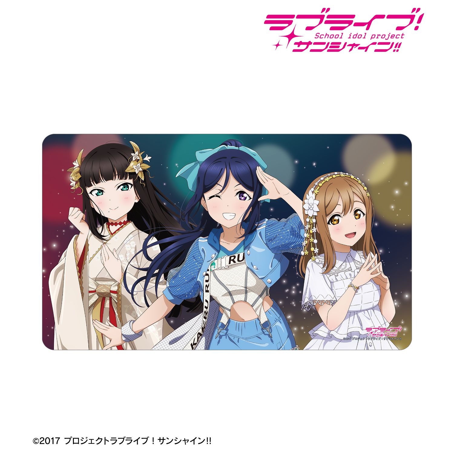ラブライブ!サンシャイン!! 描き下ろし AZALEA 3rdソロコンサートver. マルチデスクマット 画像 2 | AniSmile