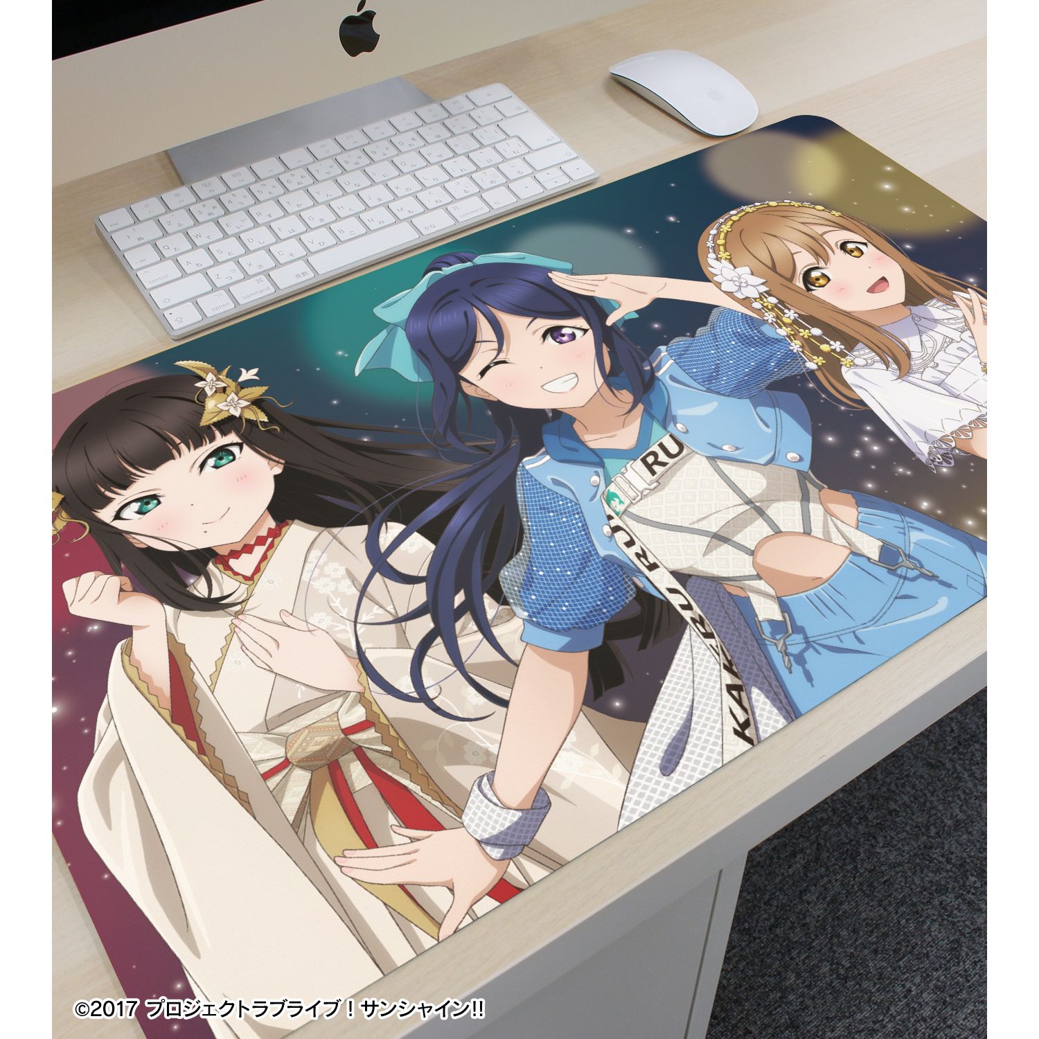ラブライブ!サンシャイン!! 描き下ろし AZALEA 3rdソロコンサートver. マルチデスクマット 画像 3 | AniSmile