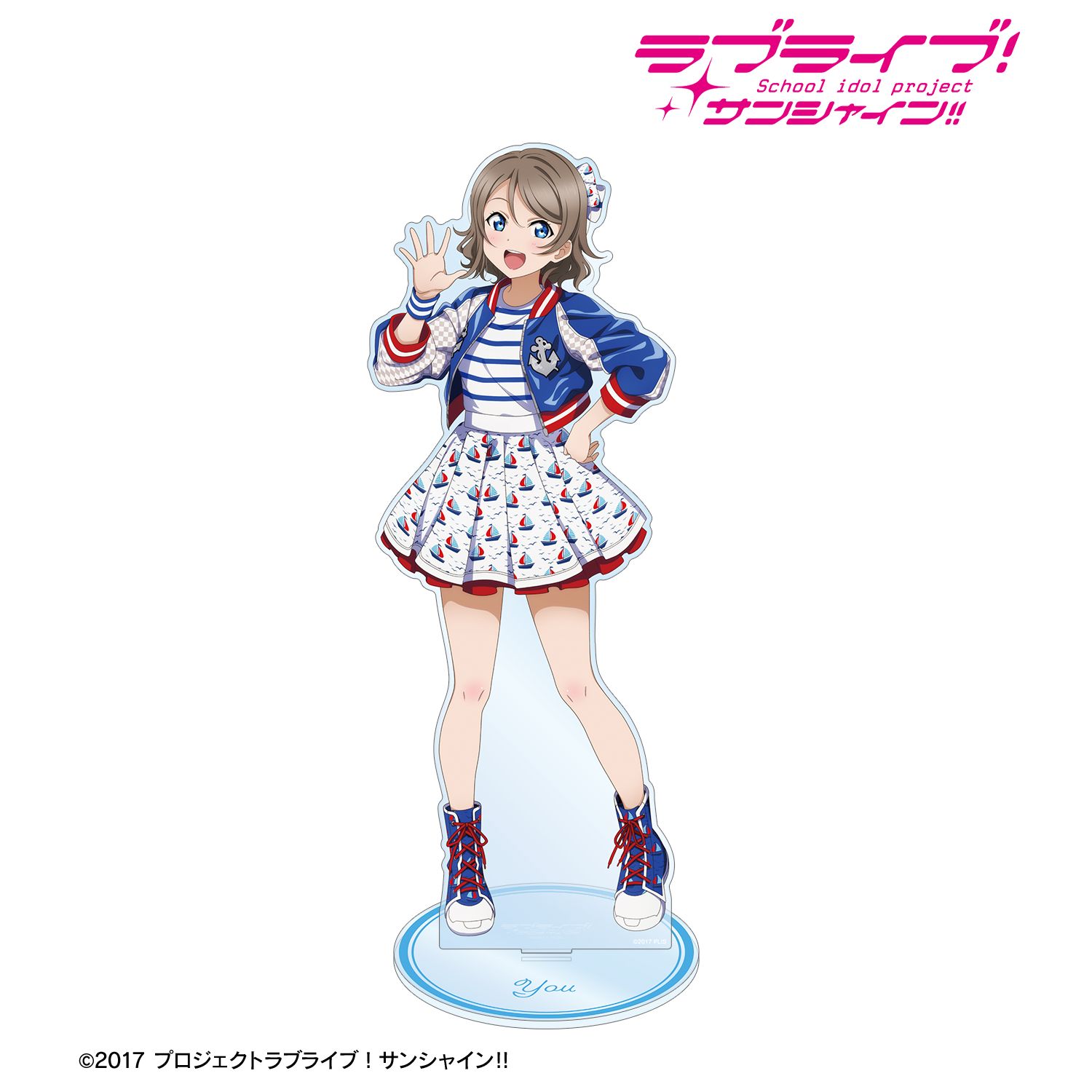 ラブライブ!サンシャイン!! 描き下ろし 渡辺 曜 3rdソロコンサートver. 特大アクリルスタンド 画像 2 | AniSmile