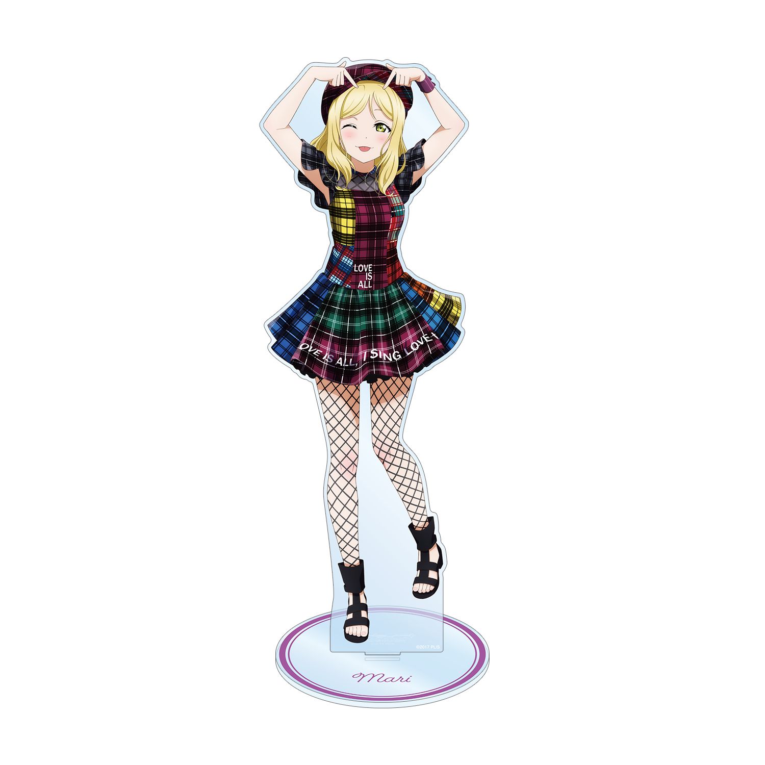 ラブライブ!サンシャイン!! 描き下ろし 小原鞠莉 3rdソロコンサートver. 特大アクリルスタンド 画像 2 | AniSmile