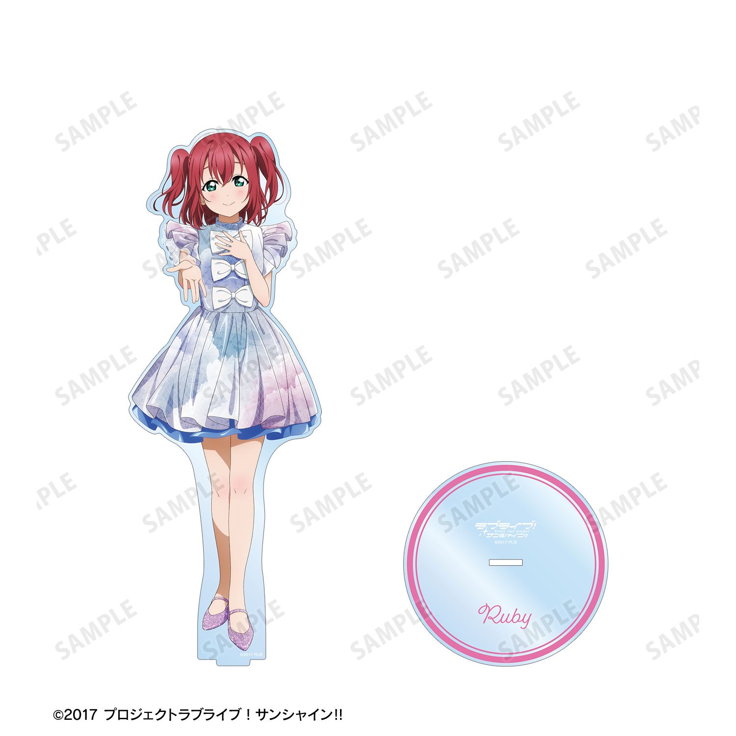 ラブライブ!サンシャイン!! 描き下ろし 黒澤ルビィ 3rdソロコンサートver. 特大アクリルスタンド 画像 3 | AniSmile