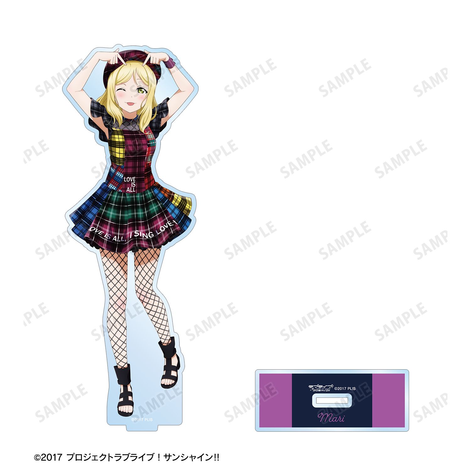 ラブライブ!サンシャイン!! 描き下ろし 小原鞠莉 3rdソロコンサートver. BIGアクリルスタンド 画像 3 | AniSmile