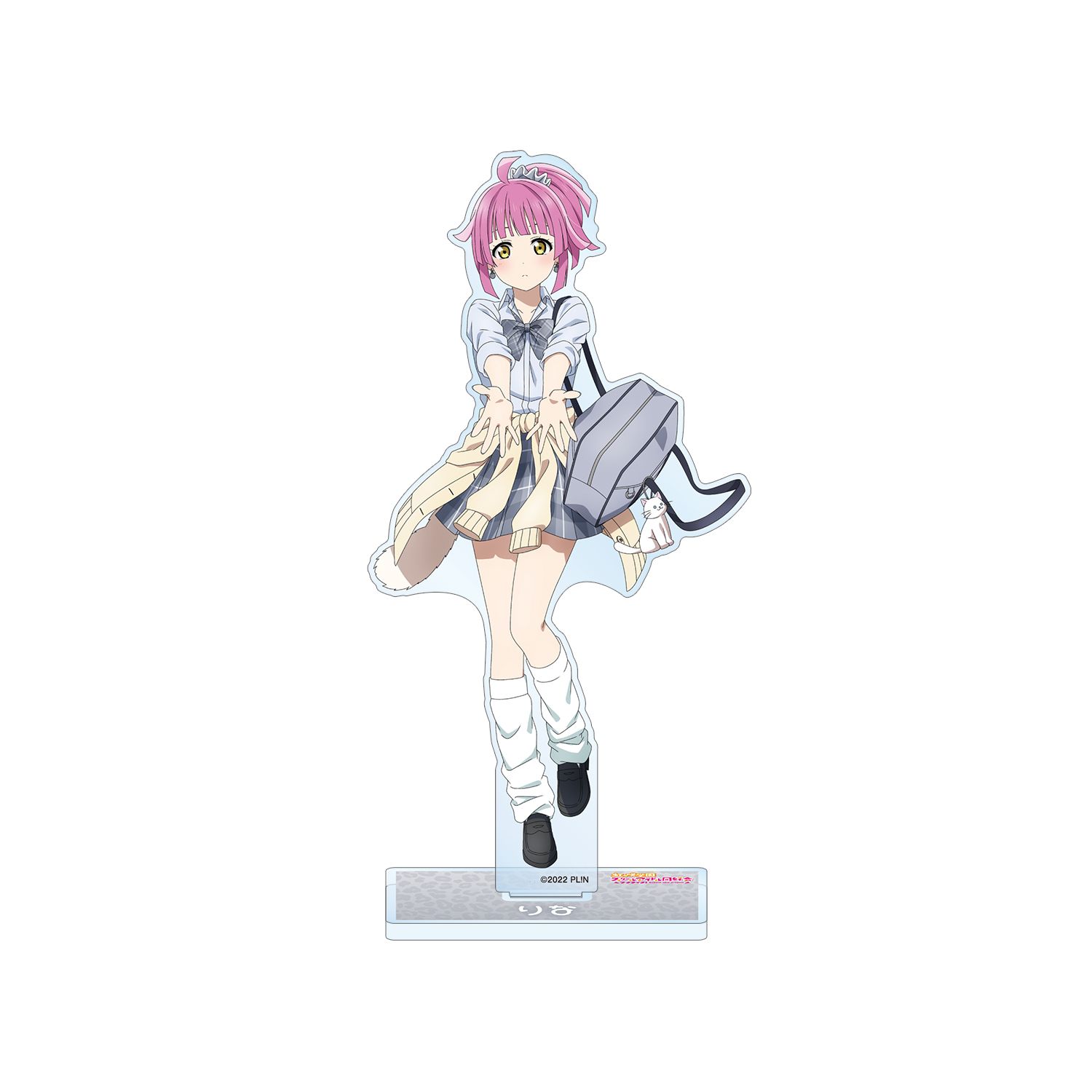 ラブライブ!虹ヶ咲学園スクールアイドル同好会 描き下ろし 天王寺璃奈 ギャル制服ver. BIGアクリルスタンド - 公式商品画像 | AniSmile