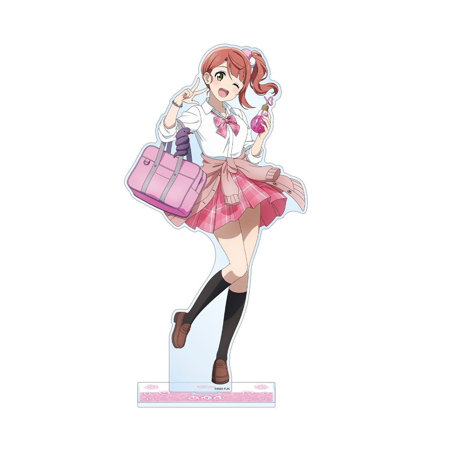 ラブライブ!虹ヶ咲学園スクールアイドル同好会 描き下ろし 上原歩夢 ギャル制服ver. 特大アクリルスタンド - 公式商品画像 | AniSmile