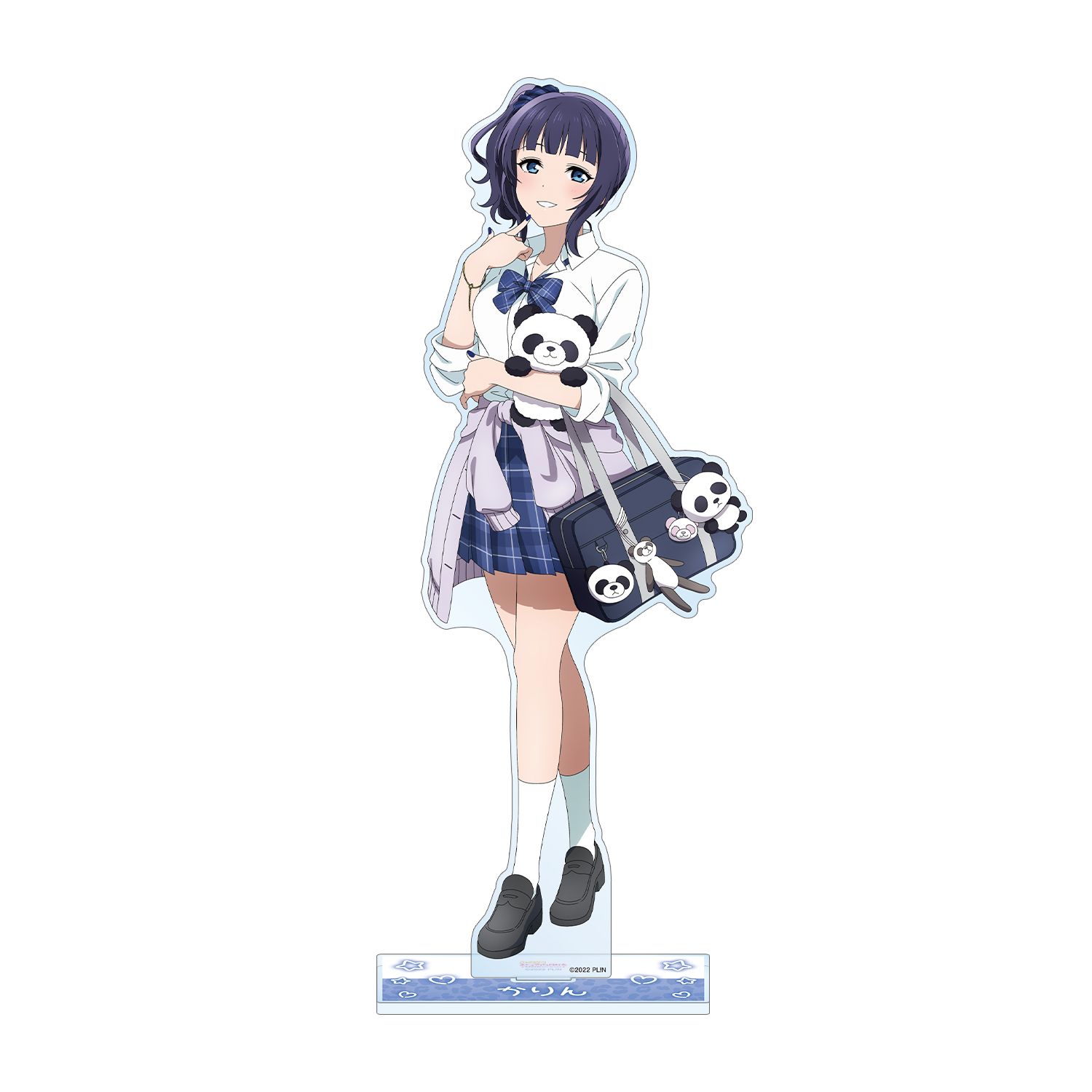 ラブライブ!虹ヶ咲学園スクールアイドル同好会 描き下ろし 朝香果林 ギャル制服ver. 特大アクリルスタンド 画像 2 | AniSmile